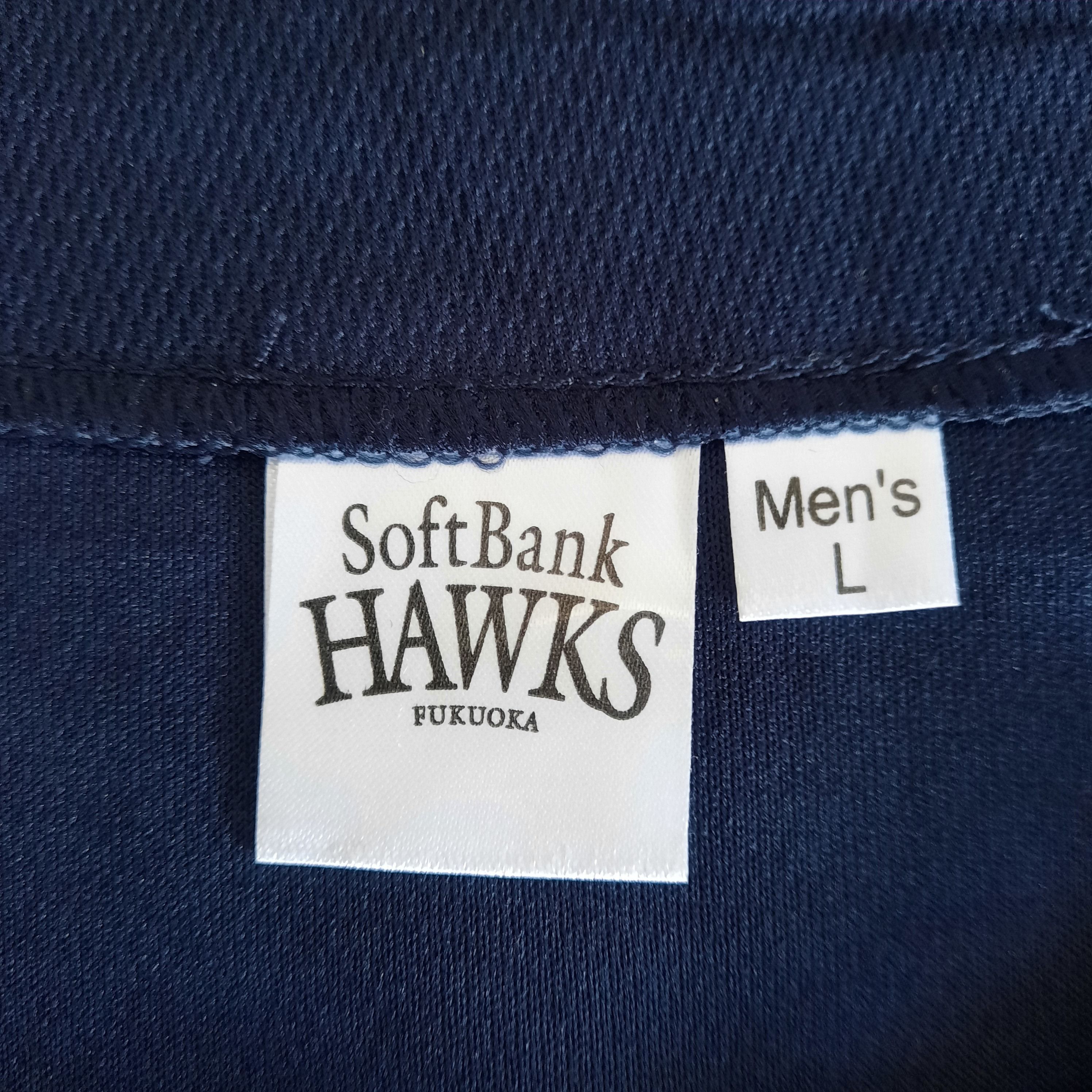 Japanese Brand 🔥NPB fukuoka softbank hawks baseball jersey Size US M / EU 48-50 / 2 - 4 Thumbnail