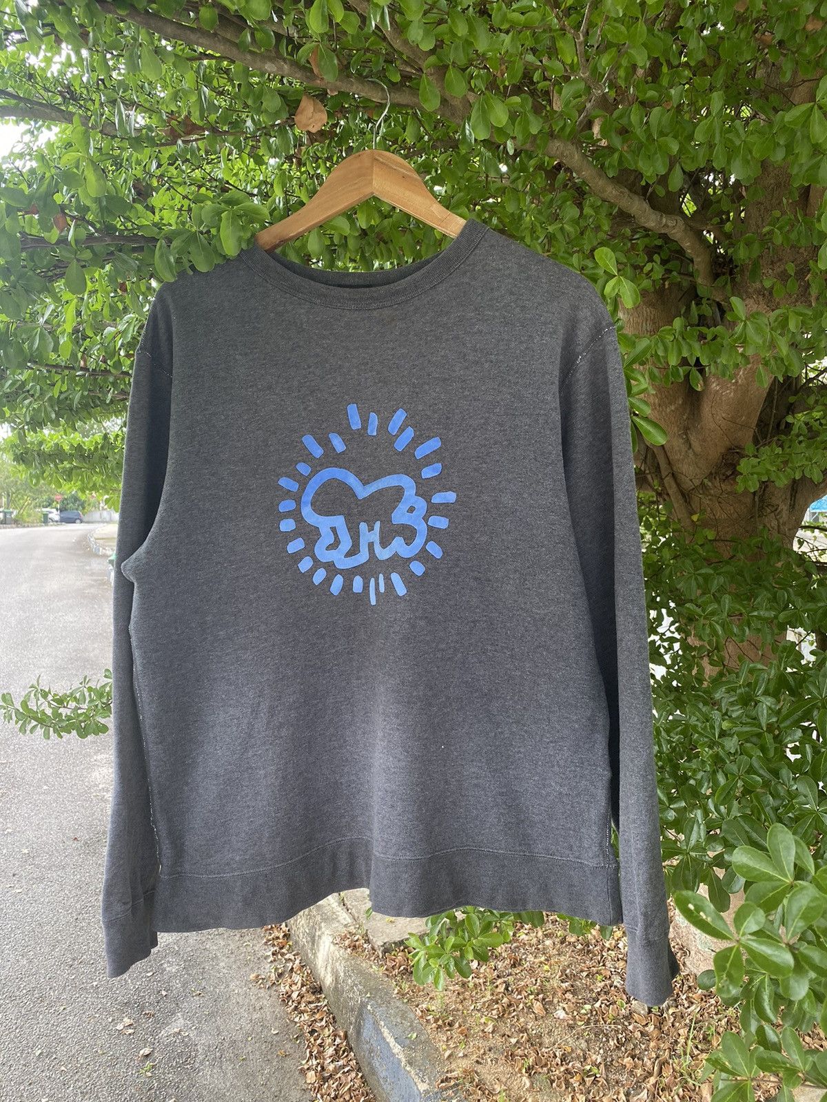 Japanese Brand × Uniqlo 🔥 Steals 🔥 Uniqlo KEITH HARING Sweatshirt Size US L / EU 52-54 / 3 - 3 Thumbnail