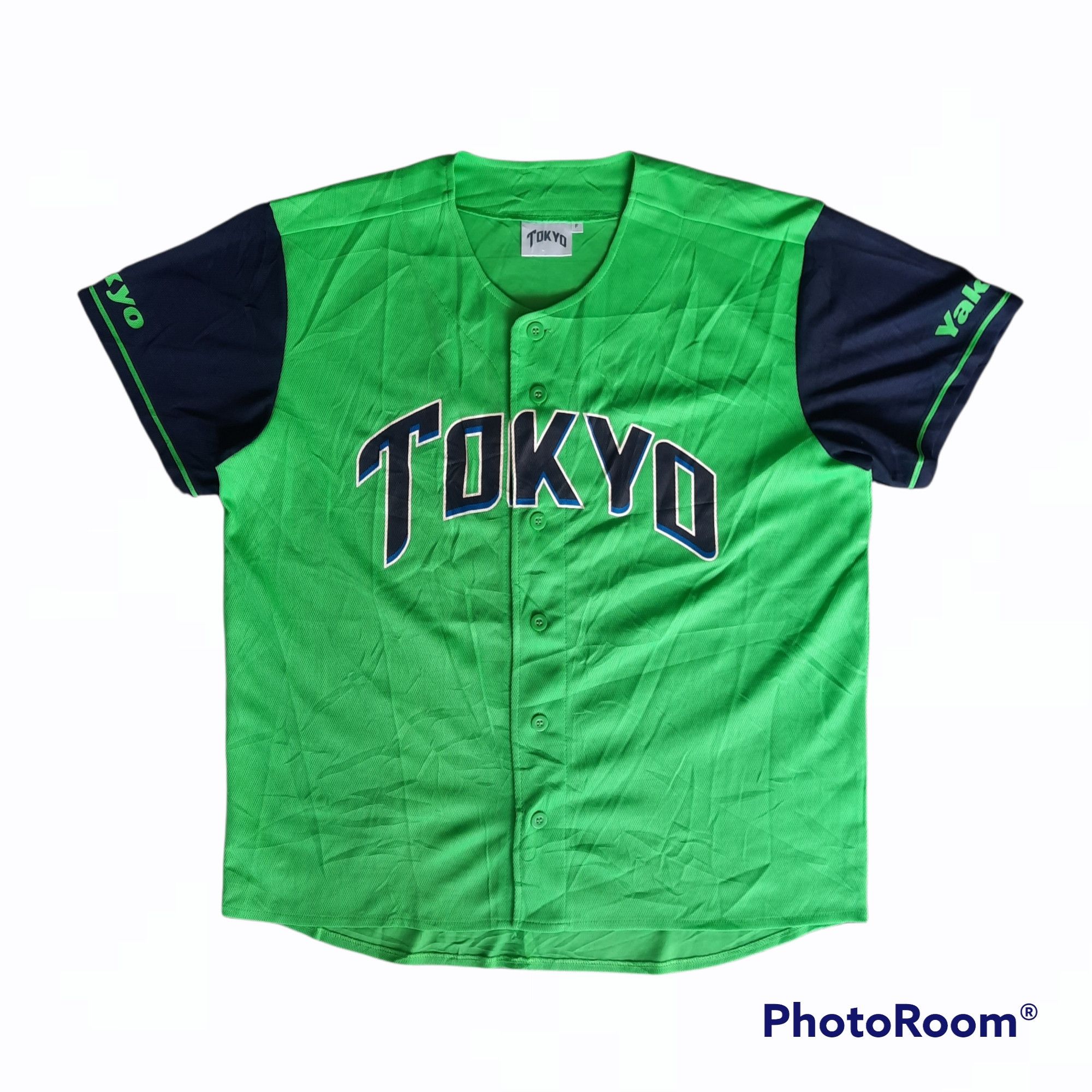 image of Free Style Npb Tokyo Yakult Swallows Baseball Jersey, Men's (Size Large)