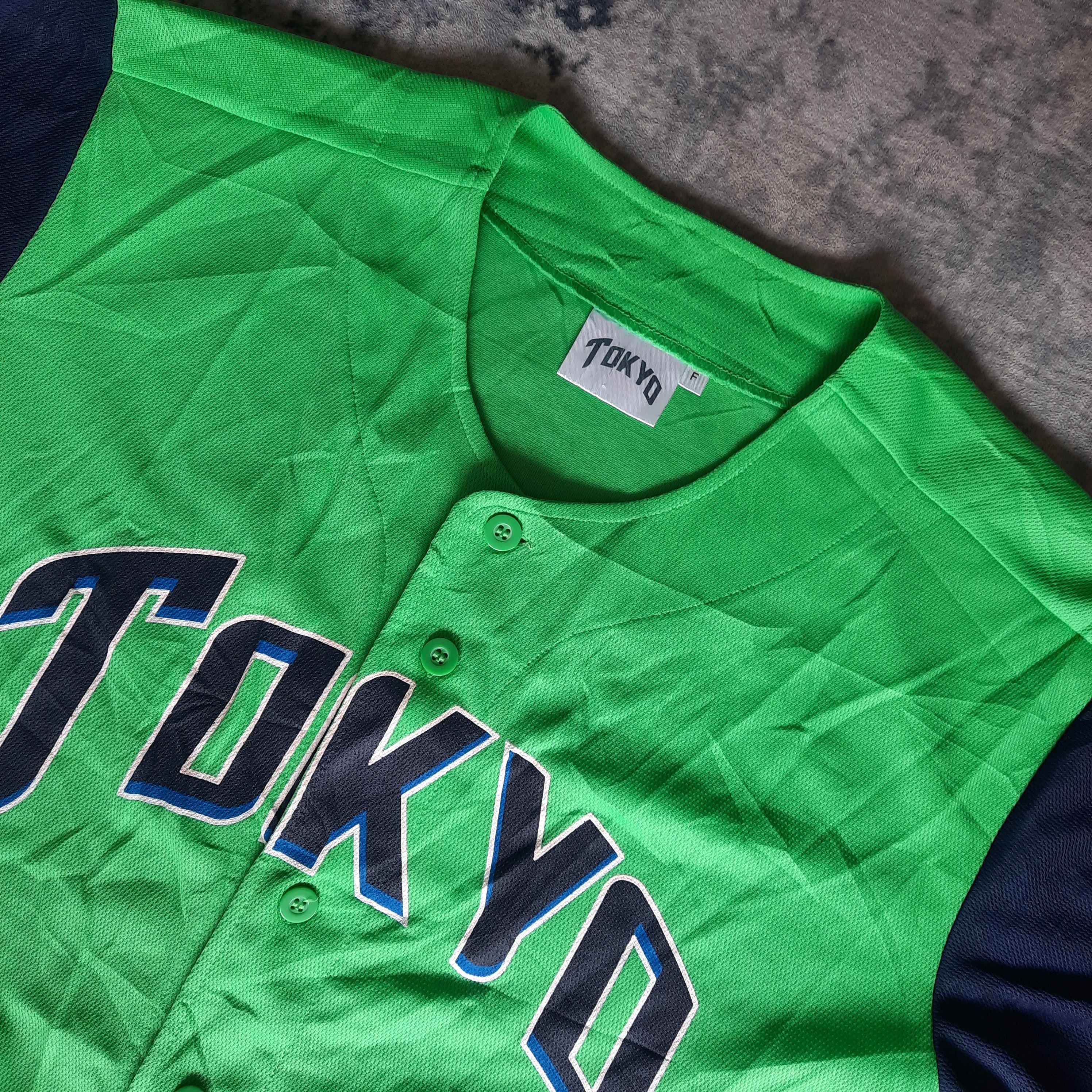 Japanese Brand 🔥NPB tokyo yakult swallows baseball jersey Size US L / EU 52-54 / 3 - 2 Thumbnail