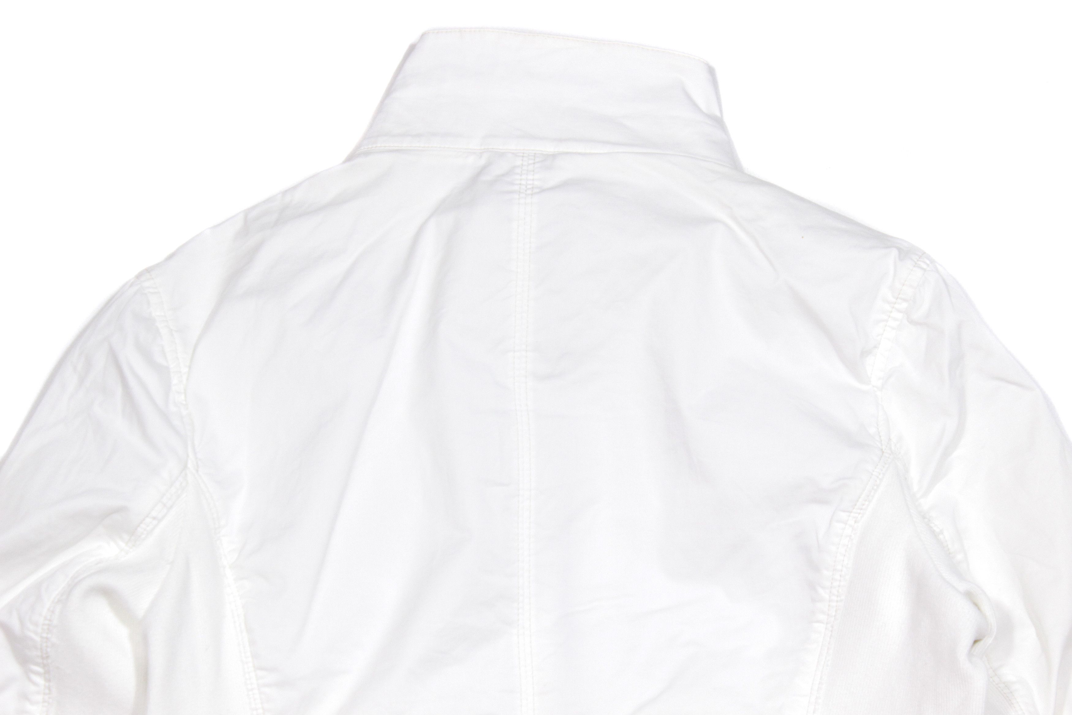 Prada S/S2003 Biker Cotton Jacket Vintage Size L / US 10 / IT 46 - 5 Thumbnail