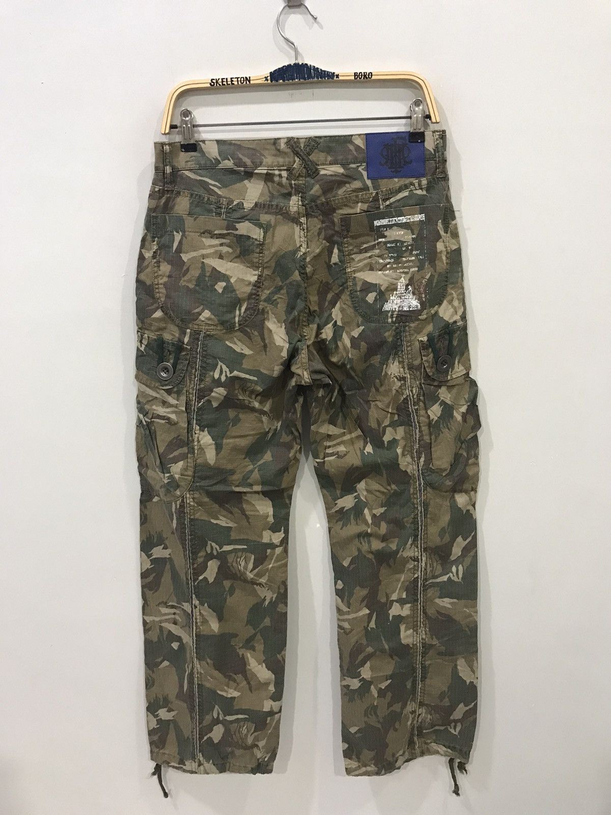 PPFM PPFM Japan Punk Designer Vintage Rare Archival Cargo Pant Size US 31 - 9 Thumbnail