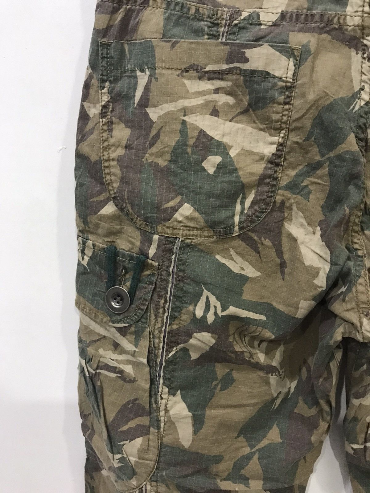 PPFM PPFM Japan Punk Designer Vintage Rare Archival Cargo Pant Size US 31 - 14 Thumbnail