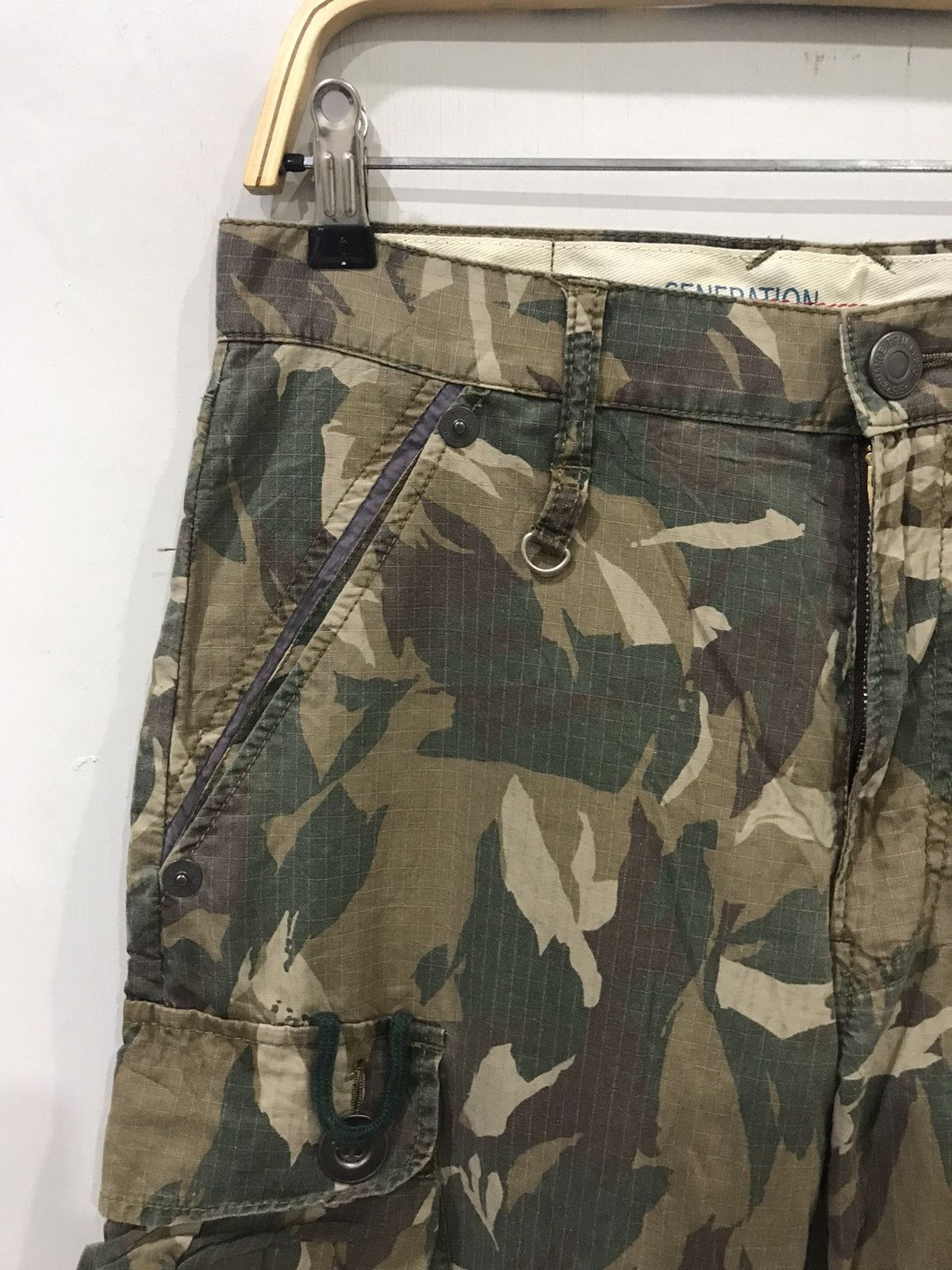 PPFM PPFM Japan Punk Designer Vintage Rare Archival Cargo Pant Size US 31 - 3 Thumbnail