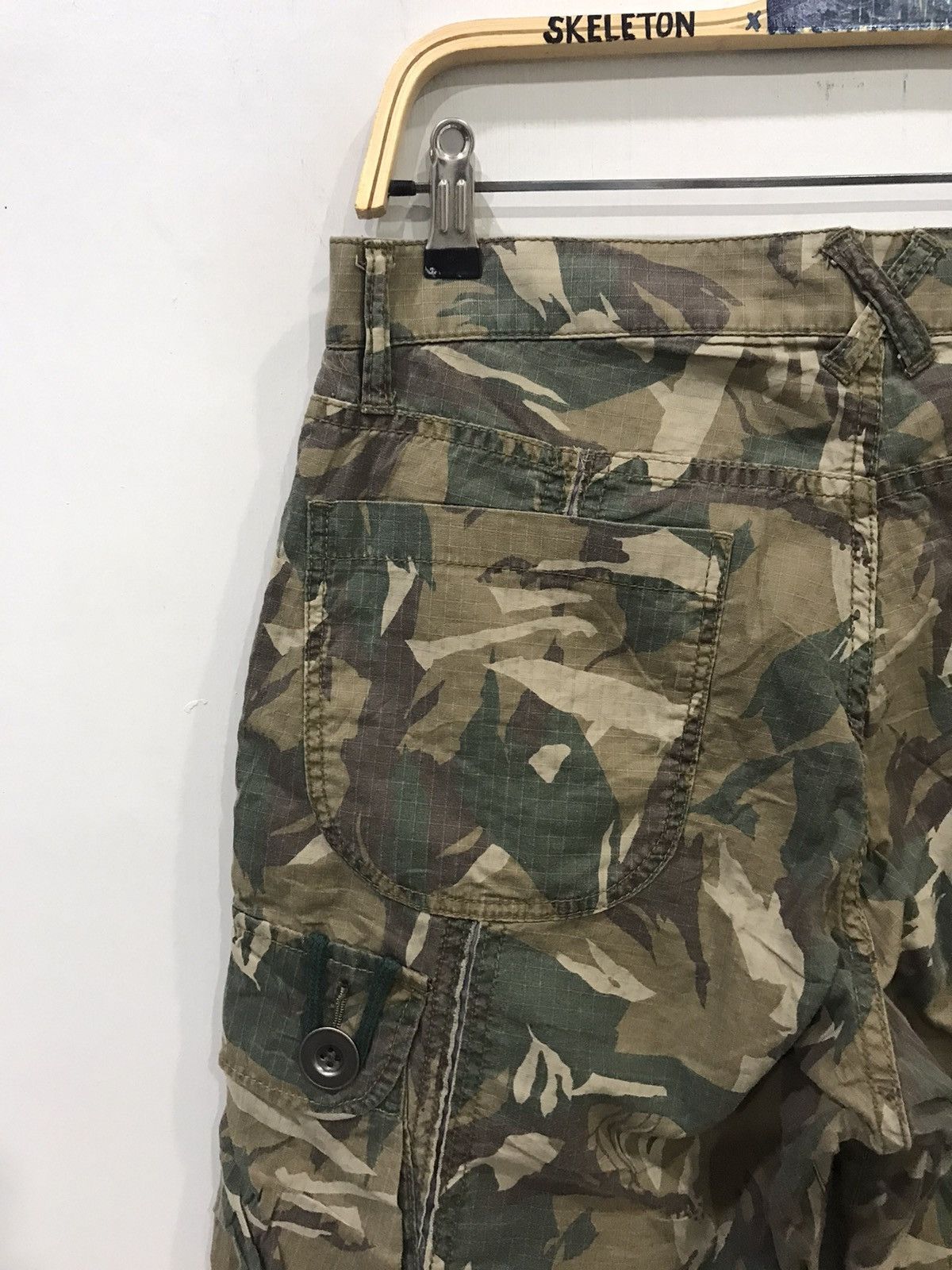 PPFM PPFM Japan Punk Designer Vintage Rare Archival Cargo Pant Size US 31 - 11 Thumbnail