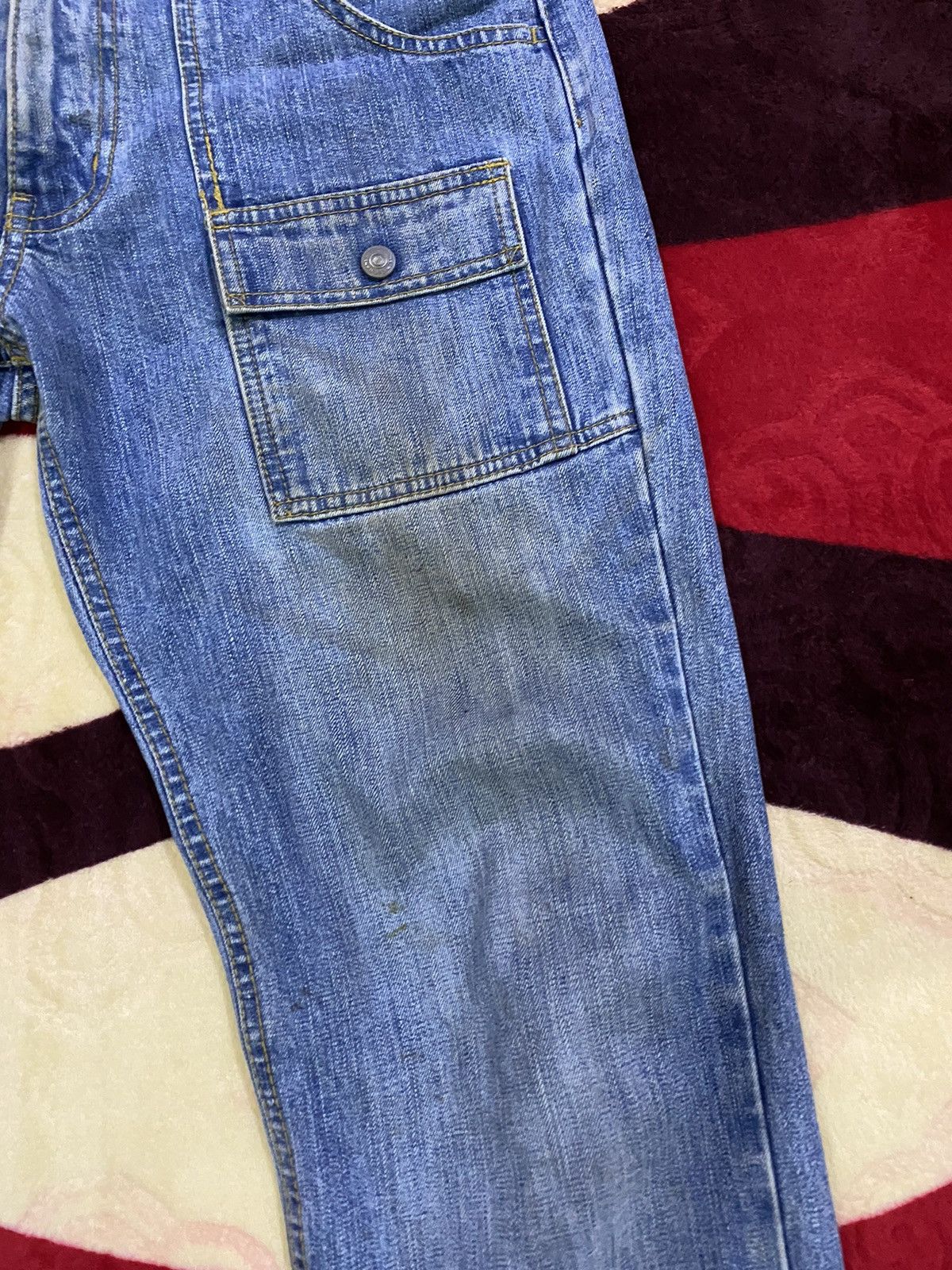 Uniqlo × Vintage 🔥 Rare and Distressed 🔥 Vintage Uniqlo Bush Pant Denim Size US 33 - 5 Thumbnail
