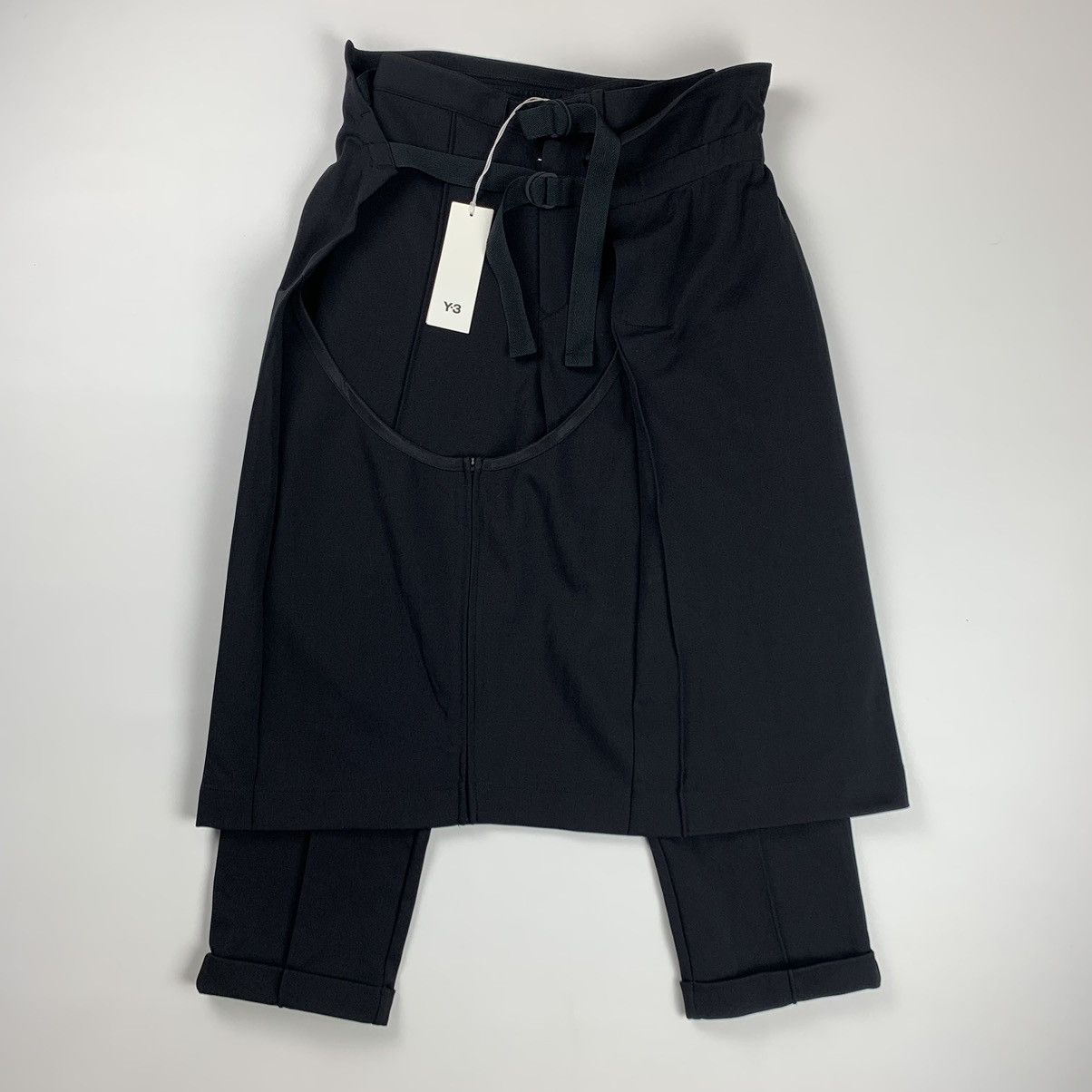 Adidas Adidas Y-3 Yohji Yamamoto track dual pants Size 28" / US 6 / IT 42 - 2 Thumbnail