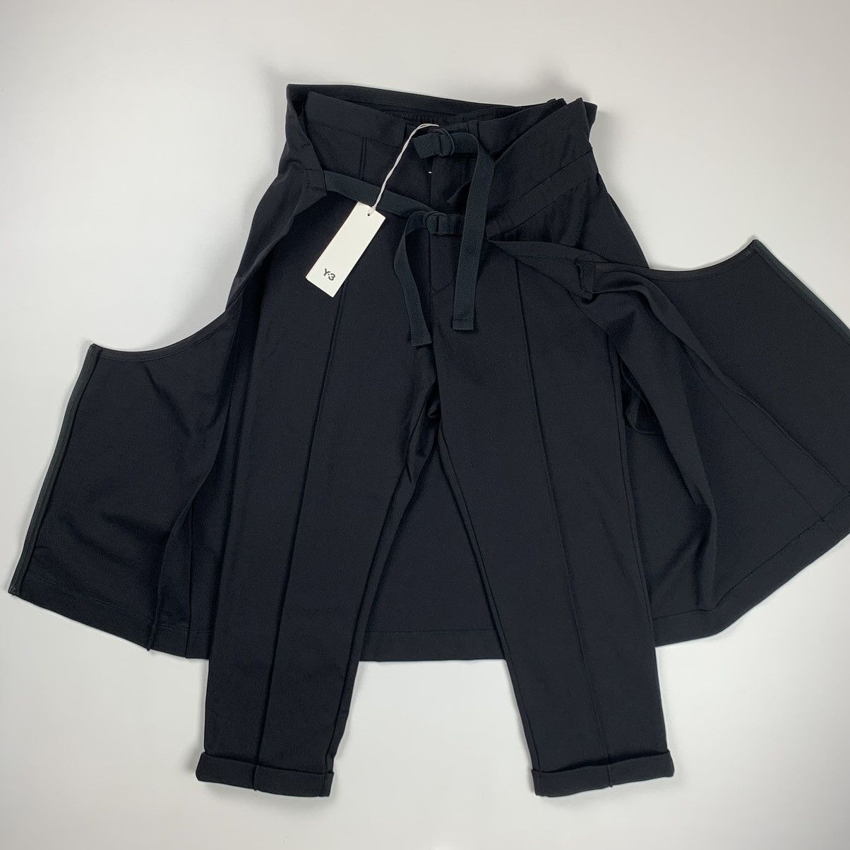 Adidas Adidas Y-3 Yohji Yamamoto track dual pants Size 28" / US 6 / IT 42 - 5 Thumbnail