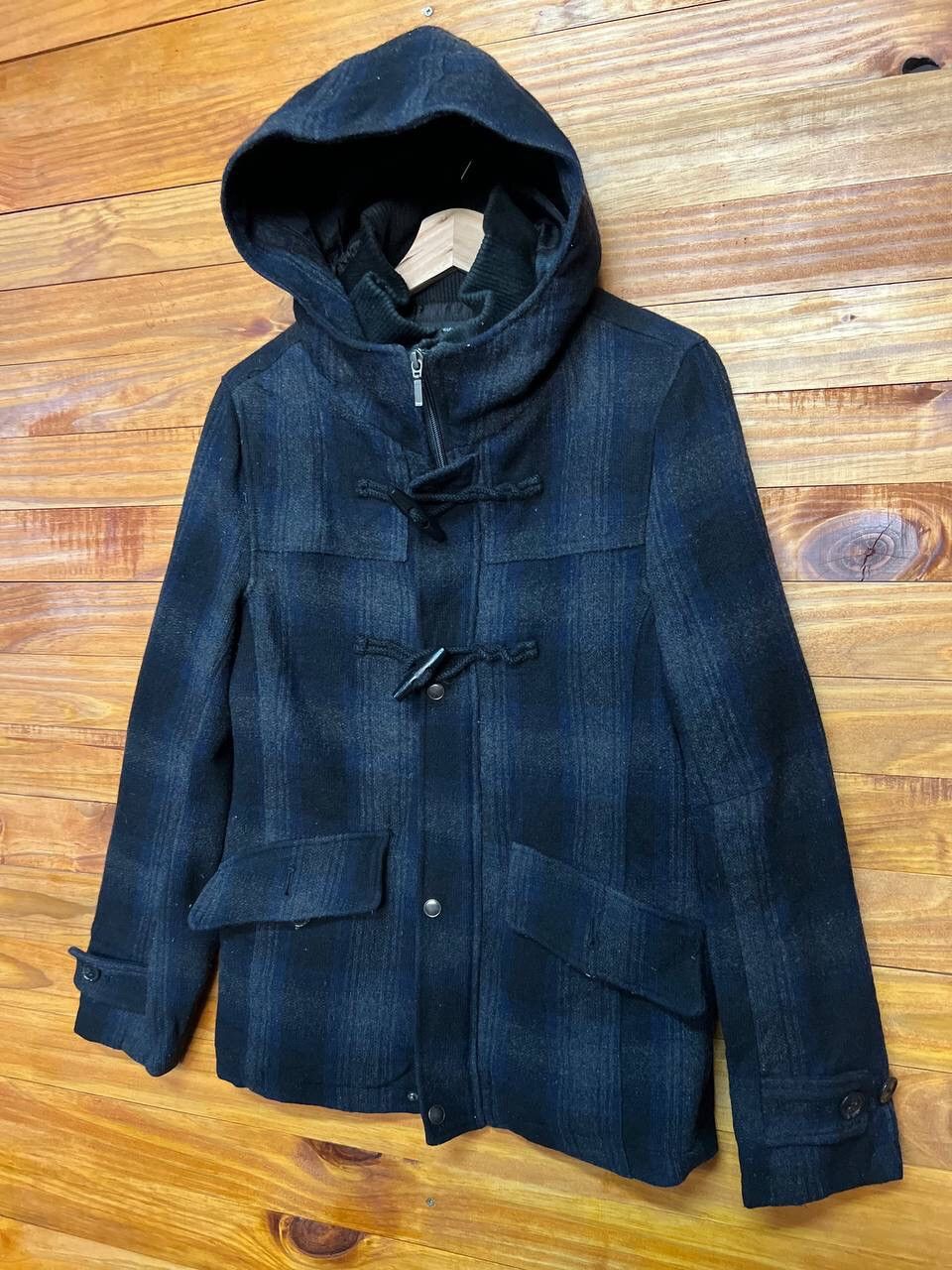 Japanese Brand SPLENDID SATISFACTION WOOL HOODIE JACKET Size US M / EU 48-50 / 2 - 3 Thumbnail