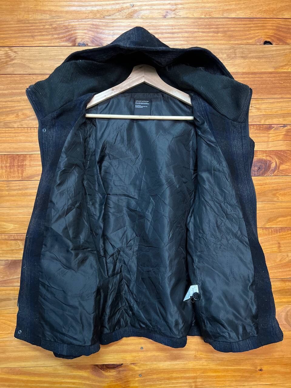 Japanese Brand SPLENDID SATISFACTION WOOL HOODIE JACKET Size US M / EU 48-50 / 2 - 9 Thumbnail