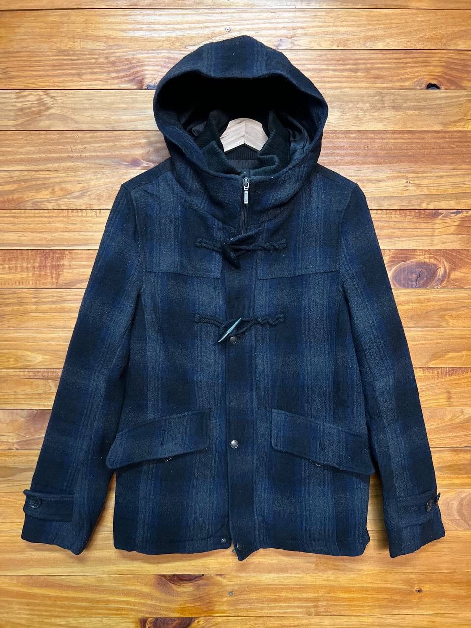 Japanese Brand SPLENDID SATISFACTION WOOL HOODIE JACKET Size US M / EU 48-50 / 2 - 1 Thumbnail