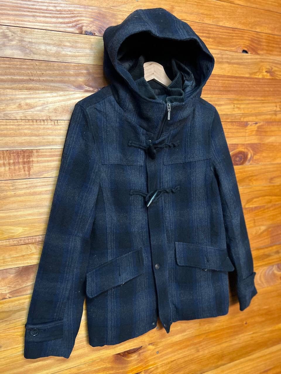 Japanese Brand SPLENDID SATISFACTION WOOL HOODIE JACKET Size US M / EU 48-50 / 2 - 2 Thumbnail