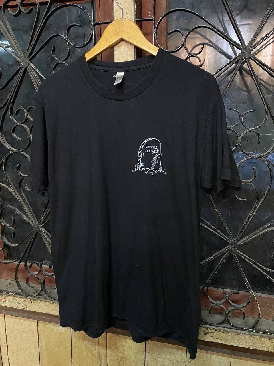 American Apparel SUMMER CANNIBALS TSHIRT Size US L / EU 52-54 / 3 - 9 Thumbnail