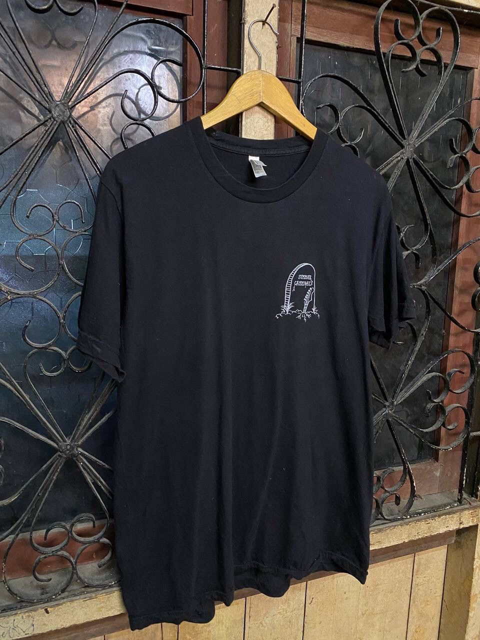 American Apparel SUMMER CANNIBALS TSHIRT Size US L / EU 52-54 / 3 - 8 Thumbnail
