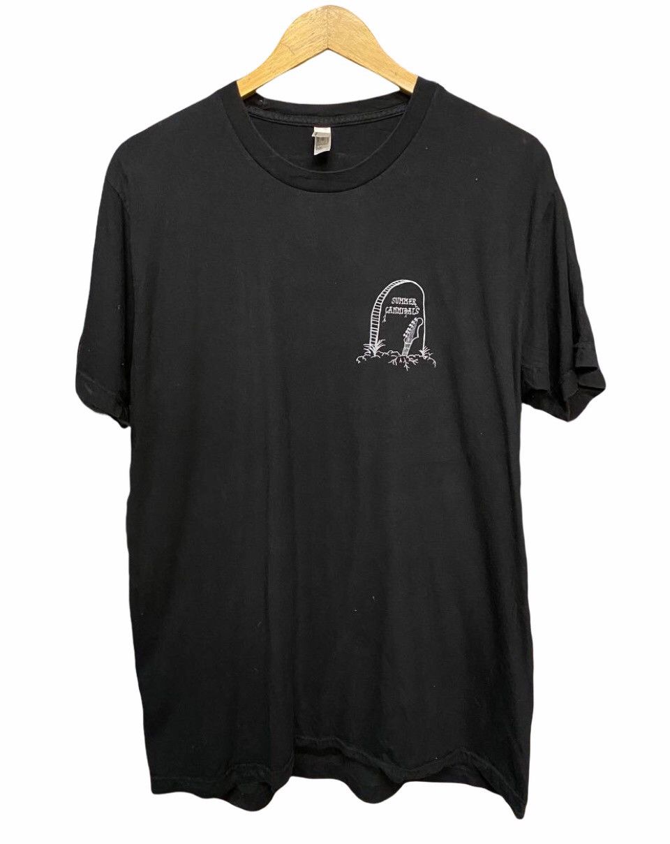 American Apparel SUMMER CANNIBALS TSHIRT Size US L / EU 52-54 / 3 - 2 Thumbnail