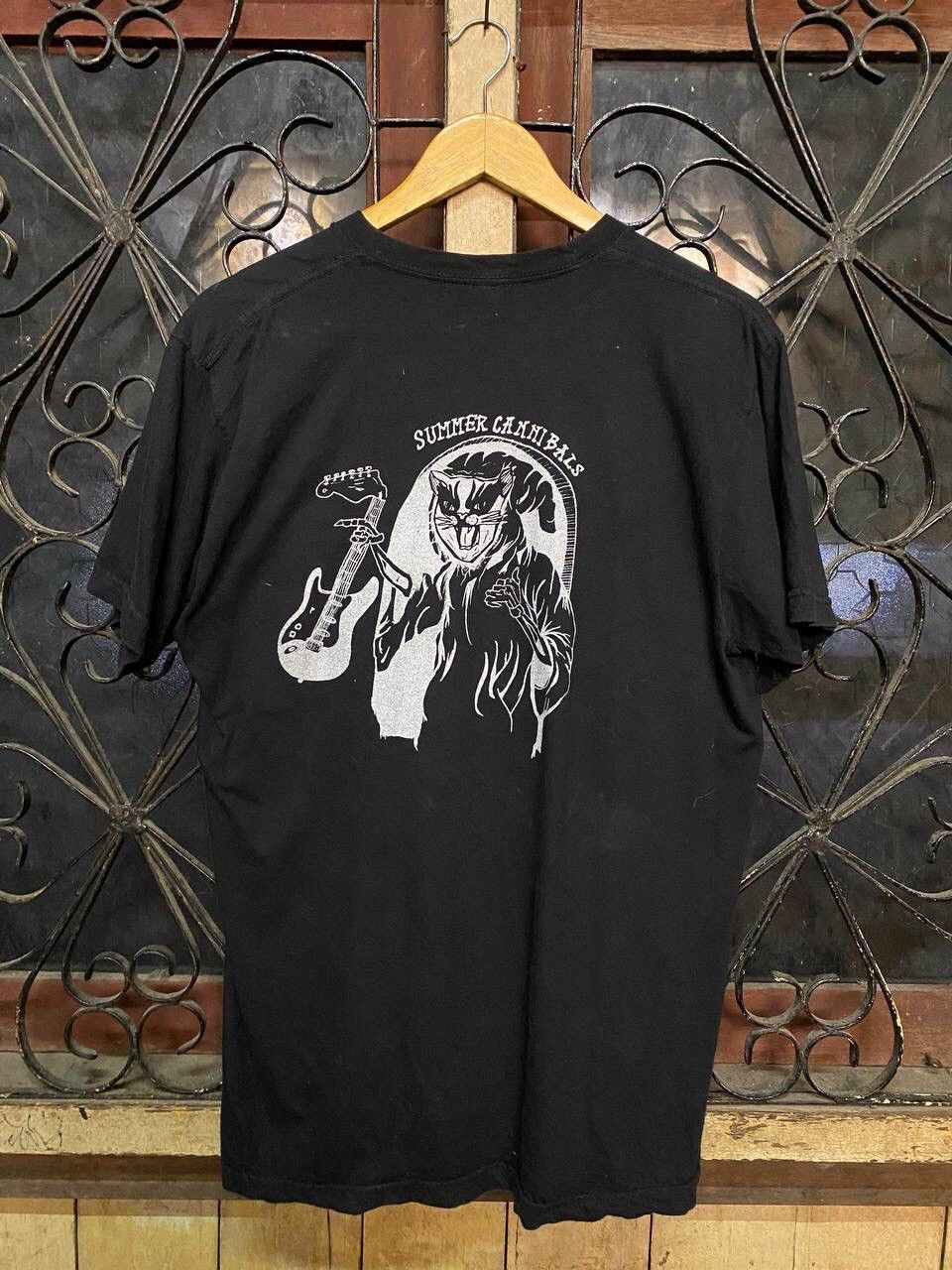 American Apparel SUMMER CANNIBALS TSHIRT Size US L / EU 52-54 / 3 - 3 Thumbnail