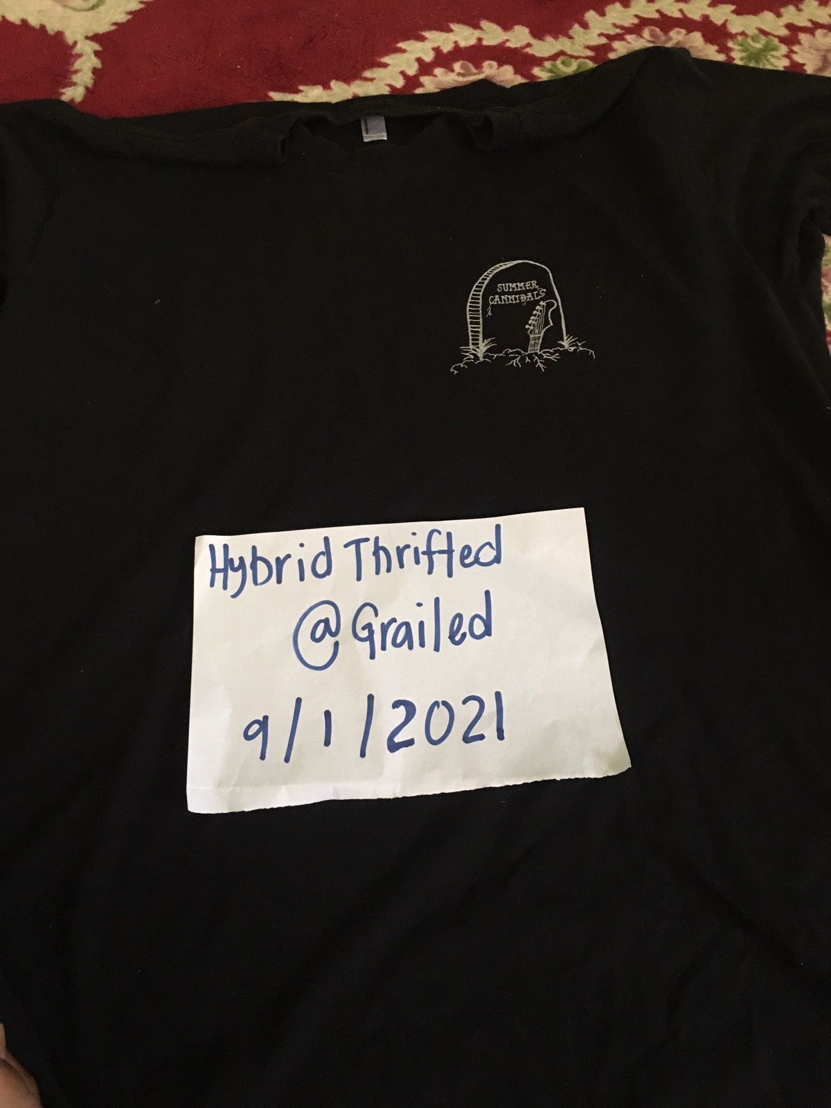 American Apparel SUMMER CANNIBALS TSHIRT Size US L / EU 52-54 / 3 - 12 Thumbnail