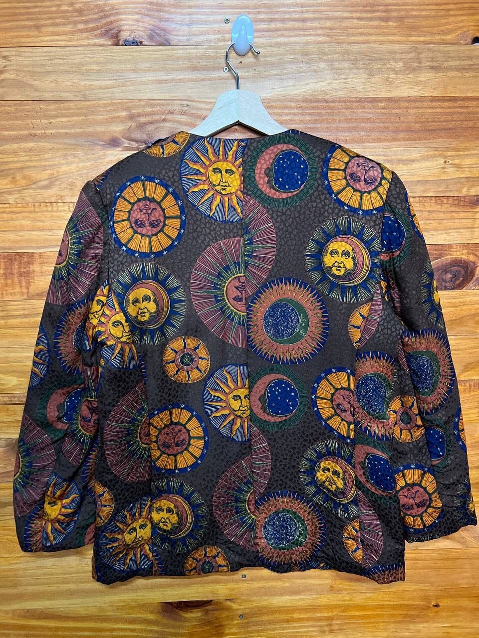 Japanese Brand RARE 🔥BELLE VOGUE PATTERNS LOUNGE JACKET Size 34R - 5 Thumbnail