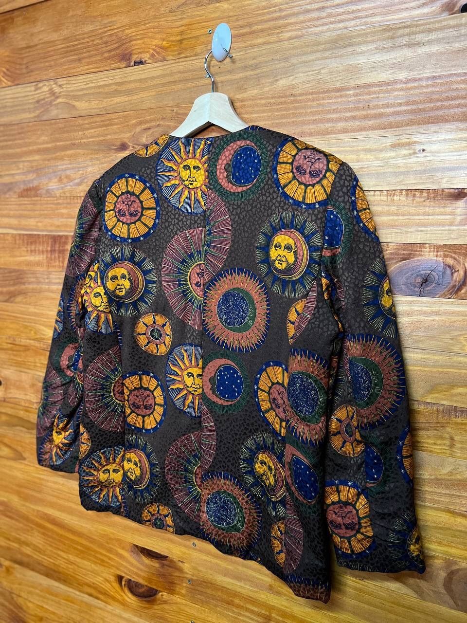 Japanese Brand RARE 🔥BELLE VOGUE PATTERNS LOUNGE JACKET Size 34R - 7 Thumbnail
