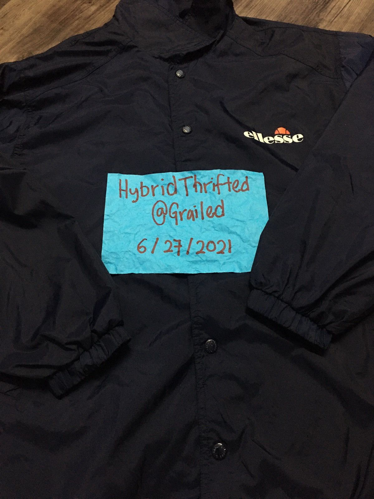 Ellesse Vintage Ellese Windbreaker Jacket Size US M / EU 48-50 / 2 - 16 Thumbnail