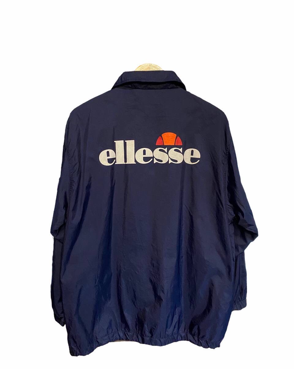 Ellesse Vintage Ellese Windbreaker Jacket Size US M / EU 48-50 / 2 - 1 Thumbnail