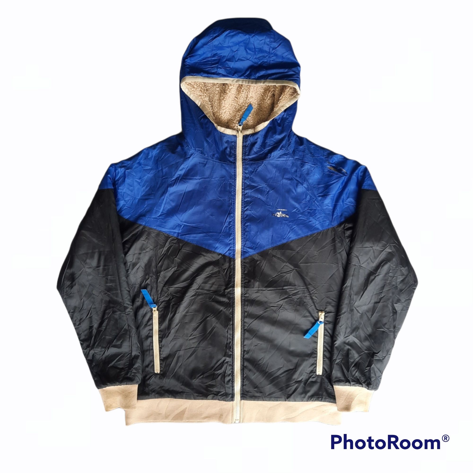 Xlarge 🔥Vintage 90s xlarge distressed raversible sherpa jacket Size US L / EU 52-54 / 3 - 2 Thumbnail