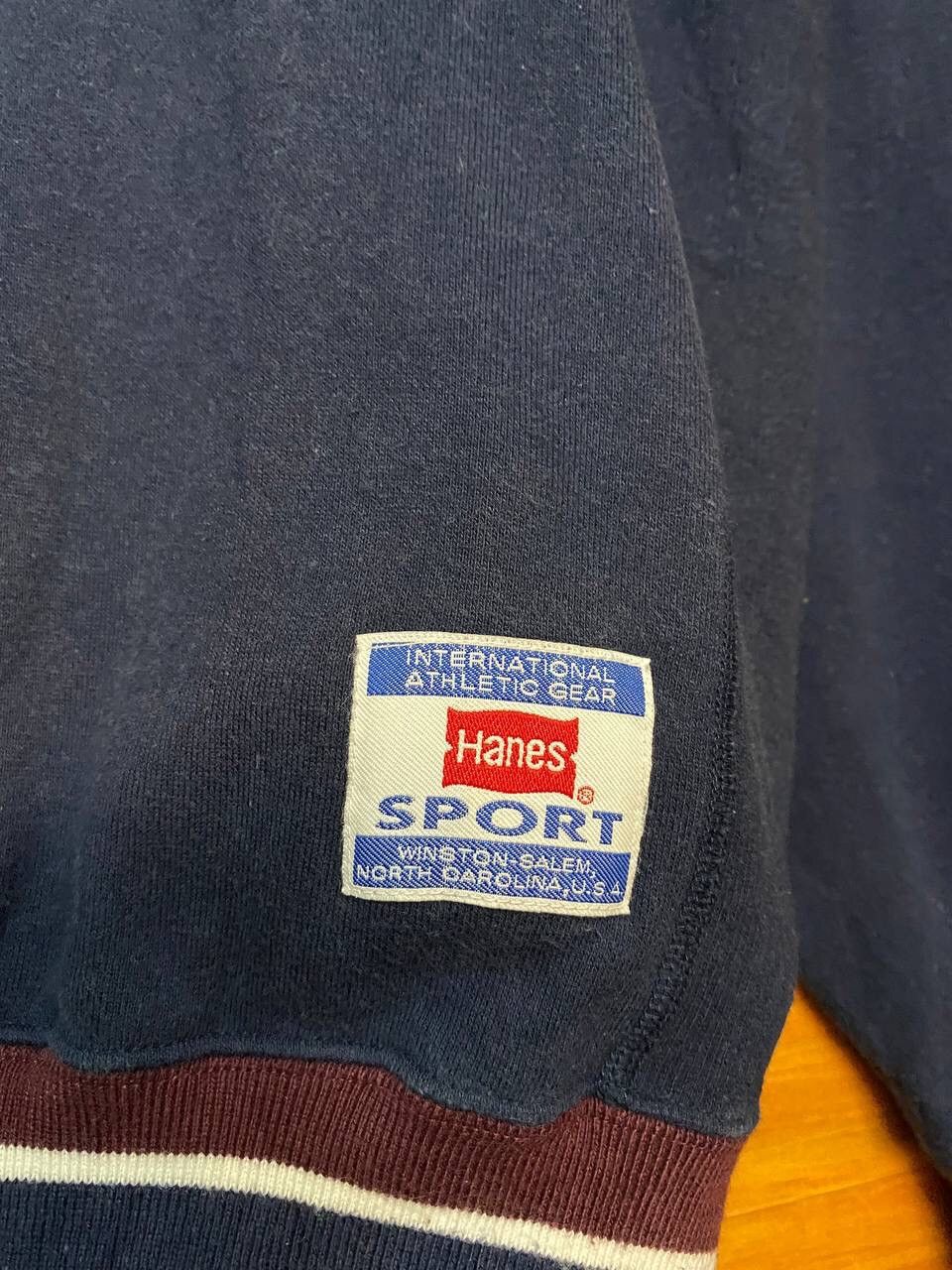 Hanes VINTAGE HANES SPORT USA SWEATSHIRT Size US L / EU 52-54 / 3 - 9 Thumbnail