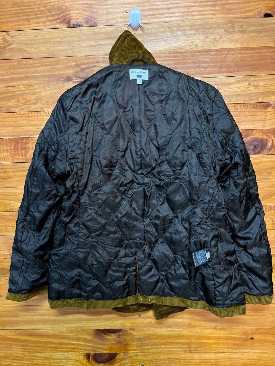 Japanese Brand INES DE LA FRESSANGE DOUBLE BREAST CORDUROY JACKET Size US S / EU 44-46 / 1 - 13 Thumbnail