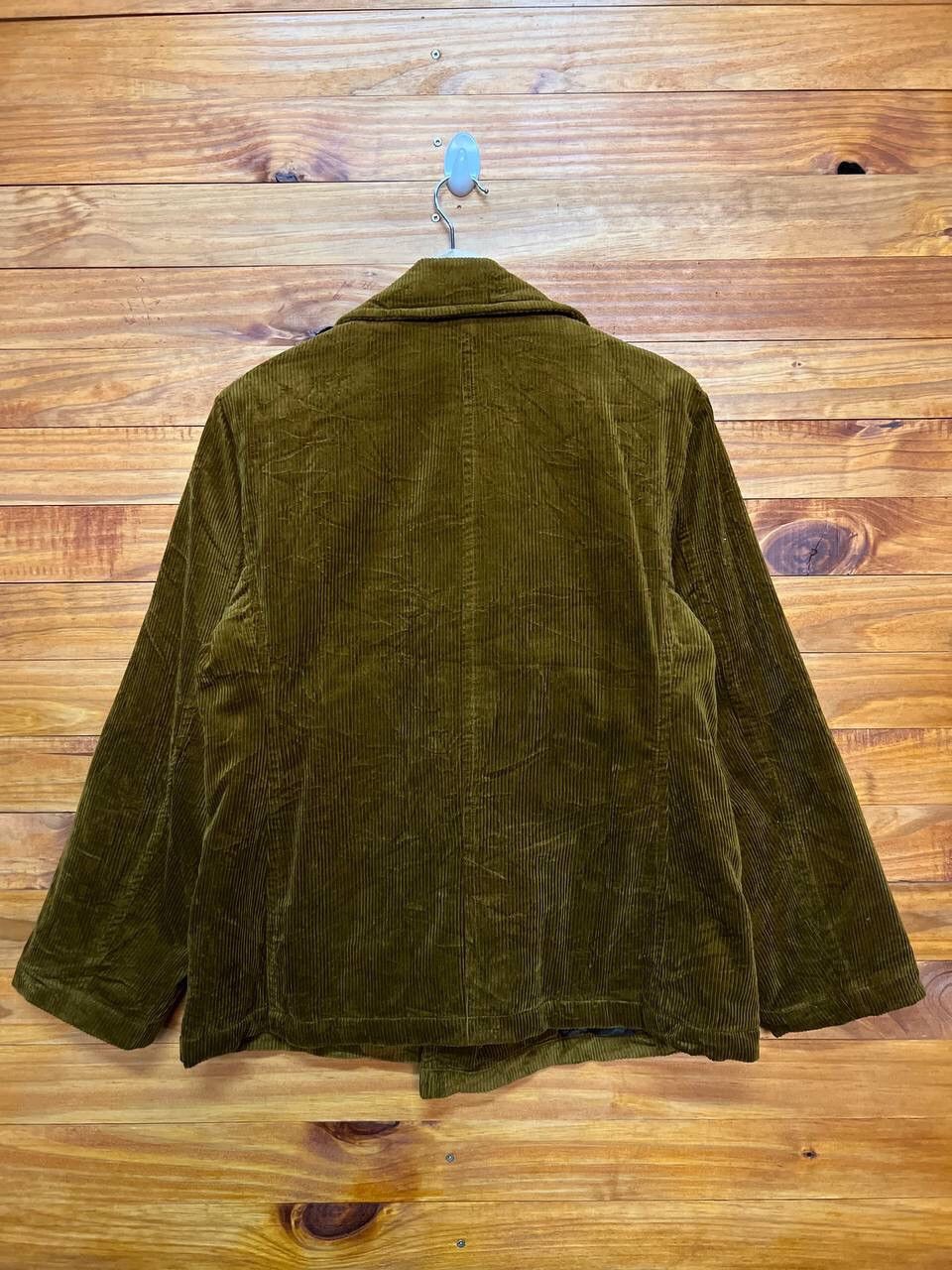 Japanese Brand INES DE LA FRESSANGE DOUBLE BREAST CORDUROY JACKET Size US S / EU 44-46 / 1 - 7 Thumbnail