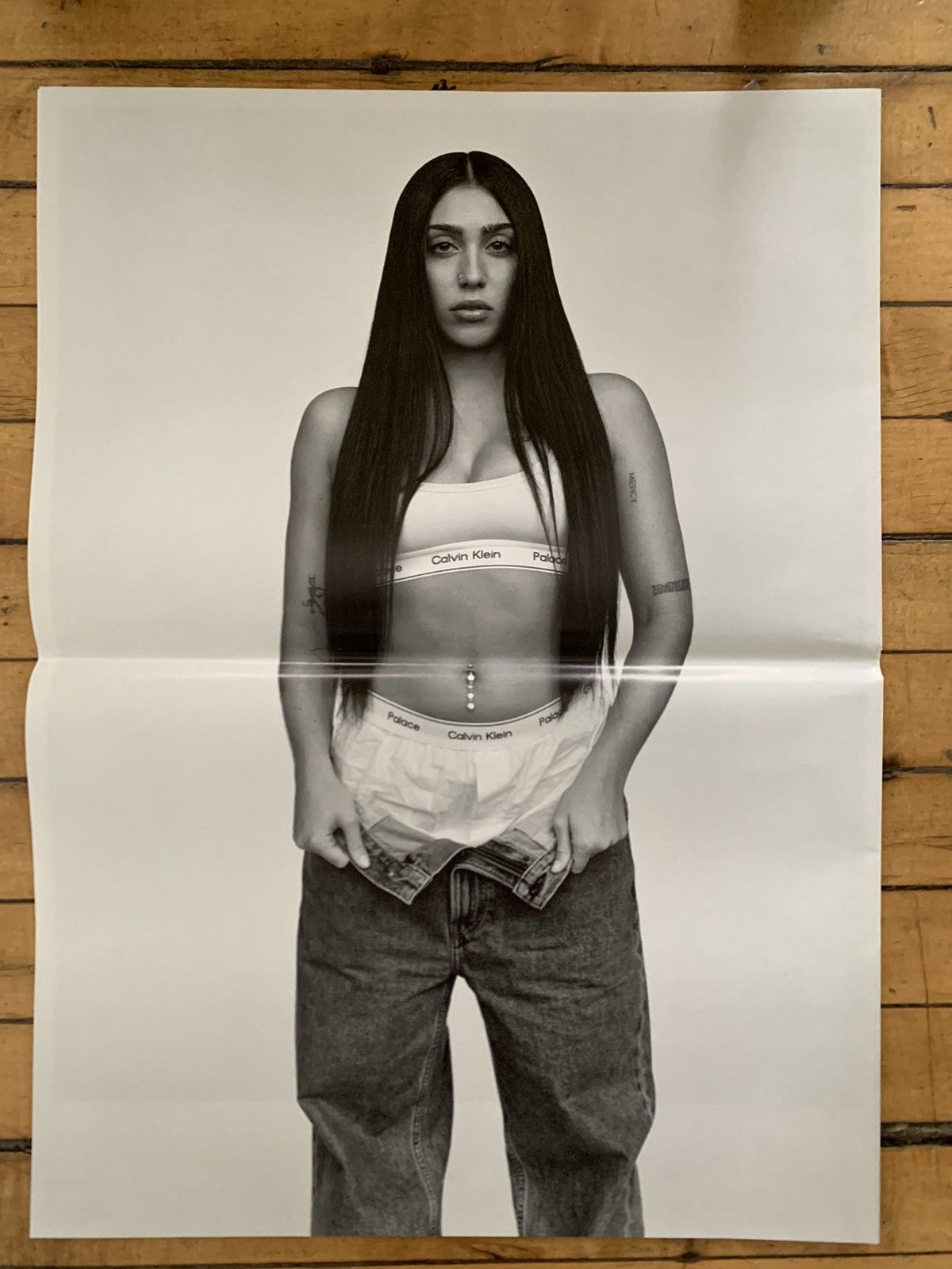 Palace Calvin Klein poster ad