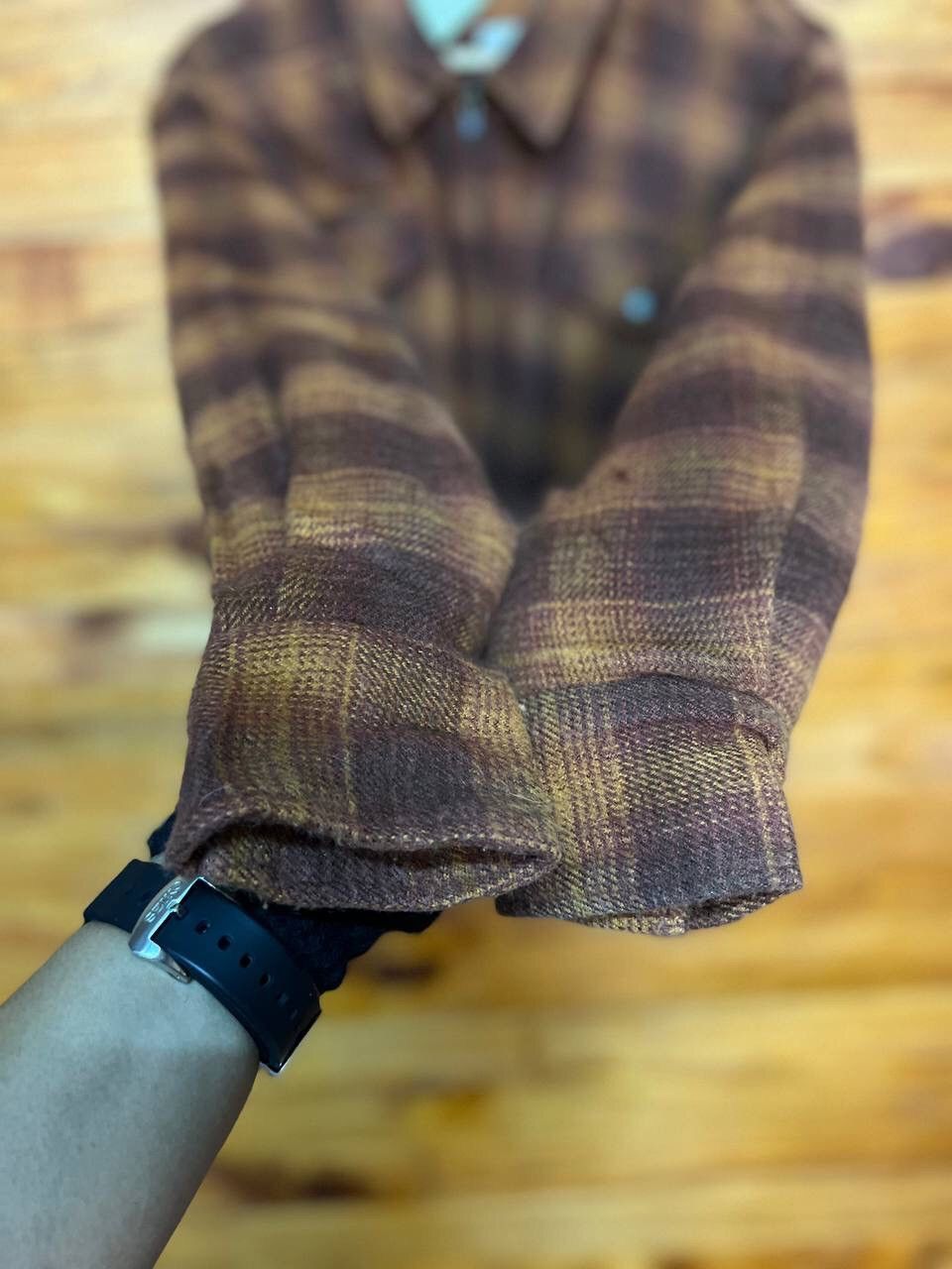 Vintage VINTAGE WOOL PLAID TARTAN JACKET Size US M / EU 48-50 / 2 - 7 Thumbnail