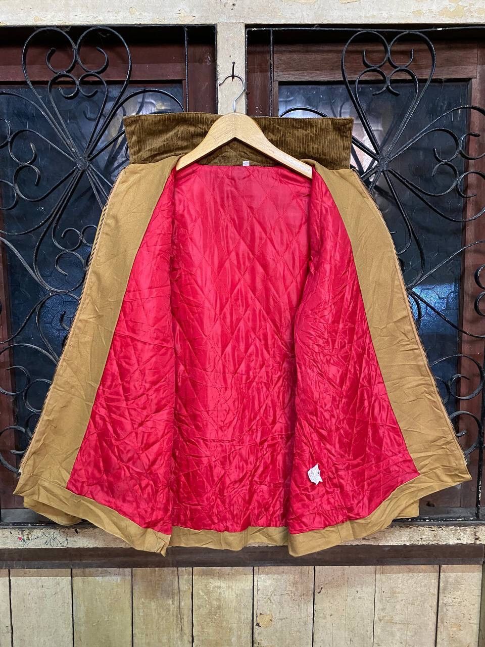 Japanese Brand 🔥VINTAGE CHORE COAT QUILT LINED COTTON DUCK JACKET Size US M / EU 48-50 / 2 - 10 Thumbnail
