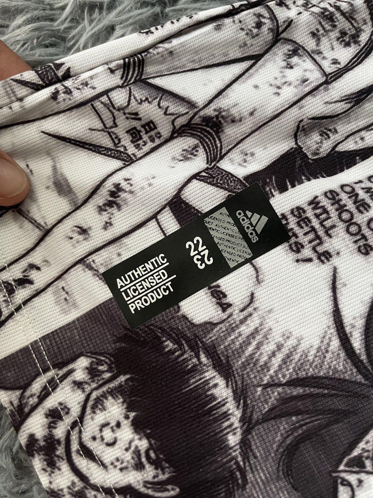 Adidas × Japanese Brand 🇯🇵 Adidas JFA anime manga graphic Japanese football jersey Size US L / EU 52-54 / 3 - 8 Thumbnail