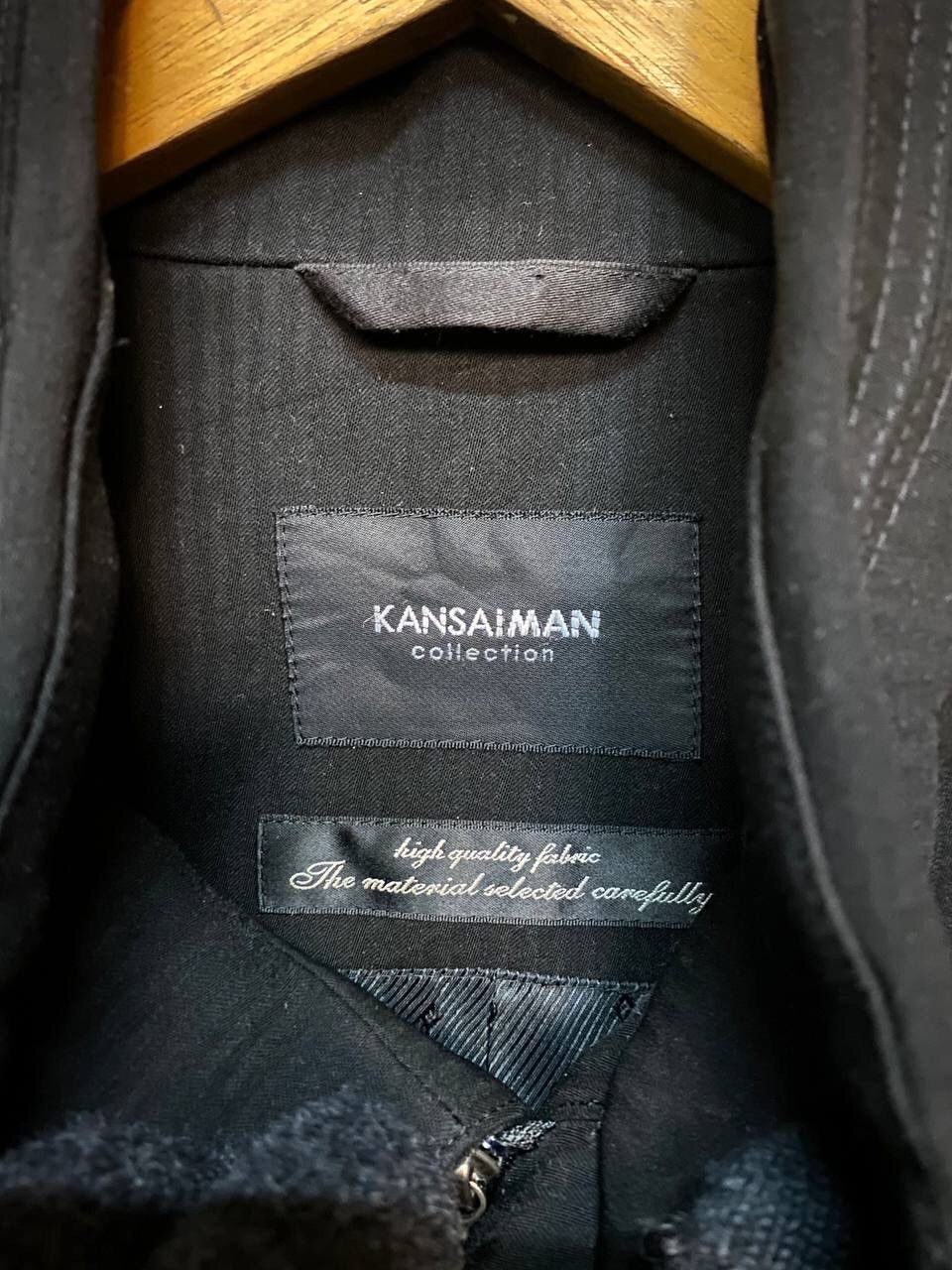 Kansai Yamamoto Vintage Kansaiman Linen Coat Size US L / EU 52-54 / 3 - 9 Thumbnail