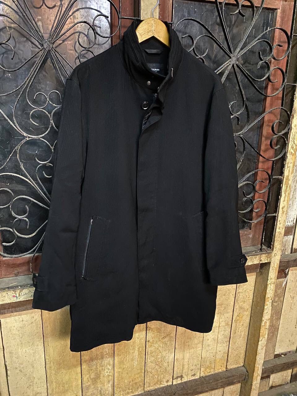 Kansai Yamamoto Vintage Kansaiman Linen Coat Size US L / EU 52-54 / 3 - 3 Thumbnail