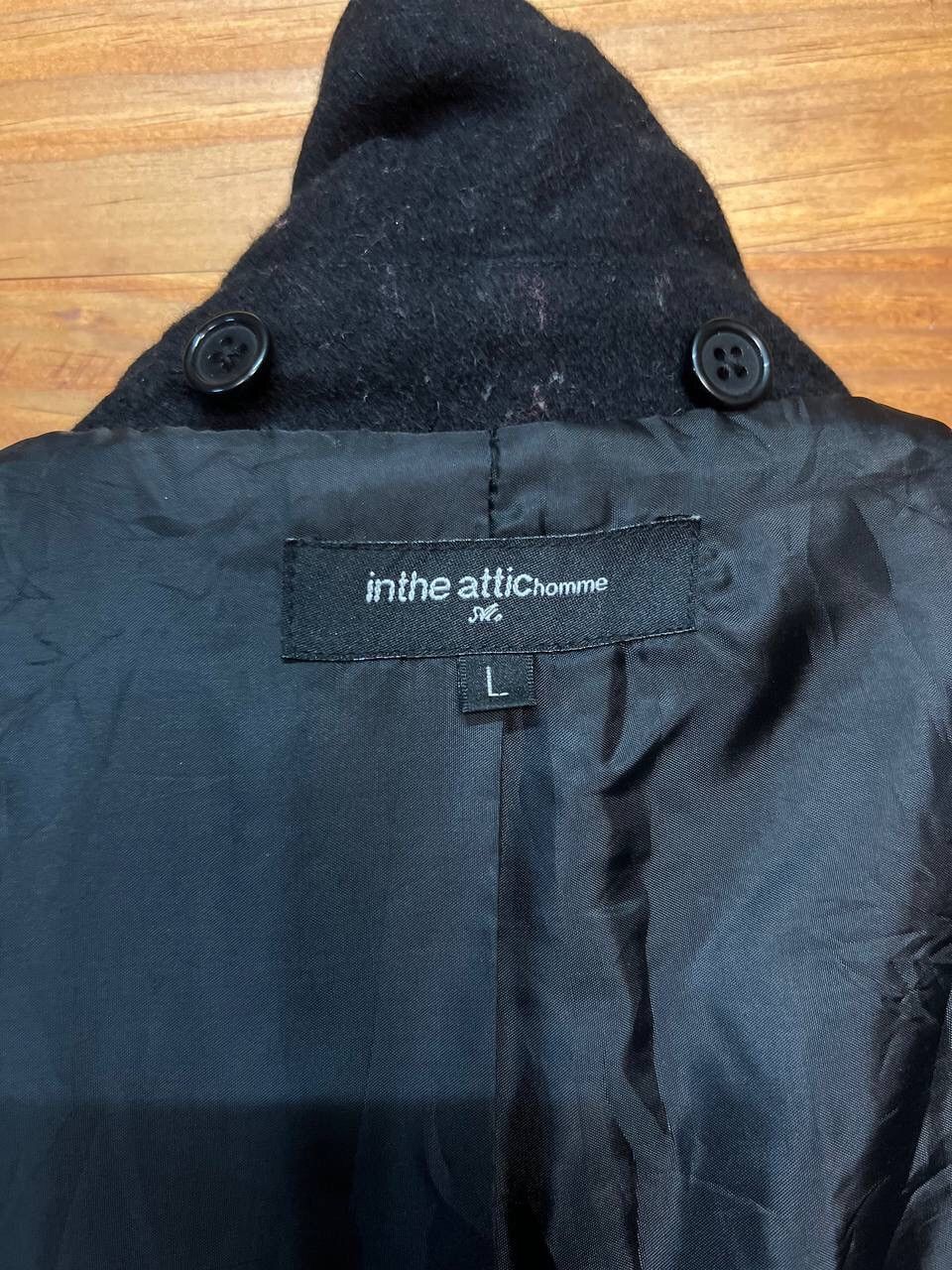 In The Attic IN THE ATTIC HOMME WOOL DOUBLE BREAST JACKET Size US L / EU 52-54 / 3 - 13 Thumbnail