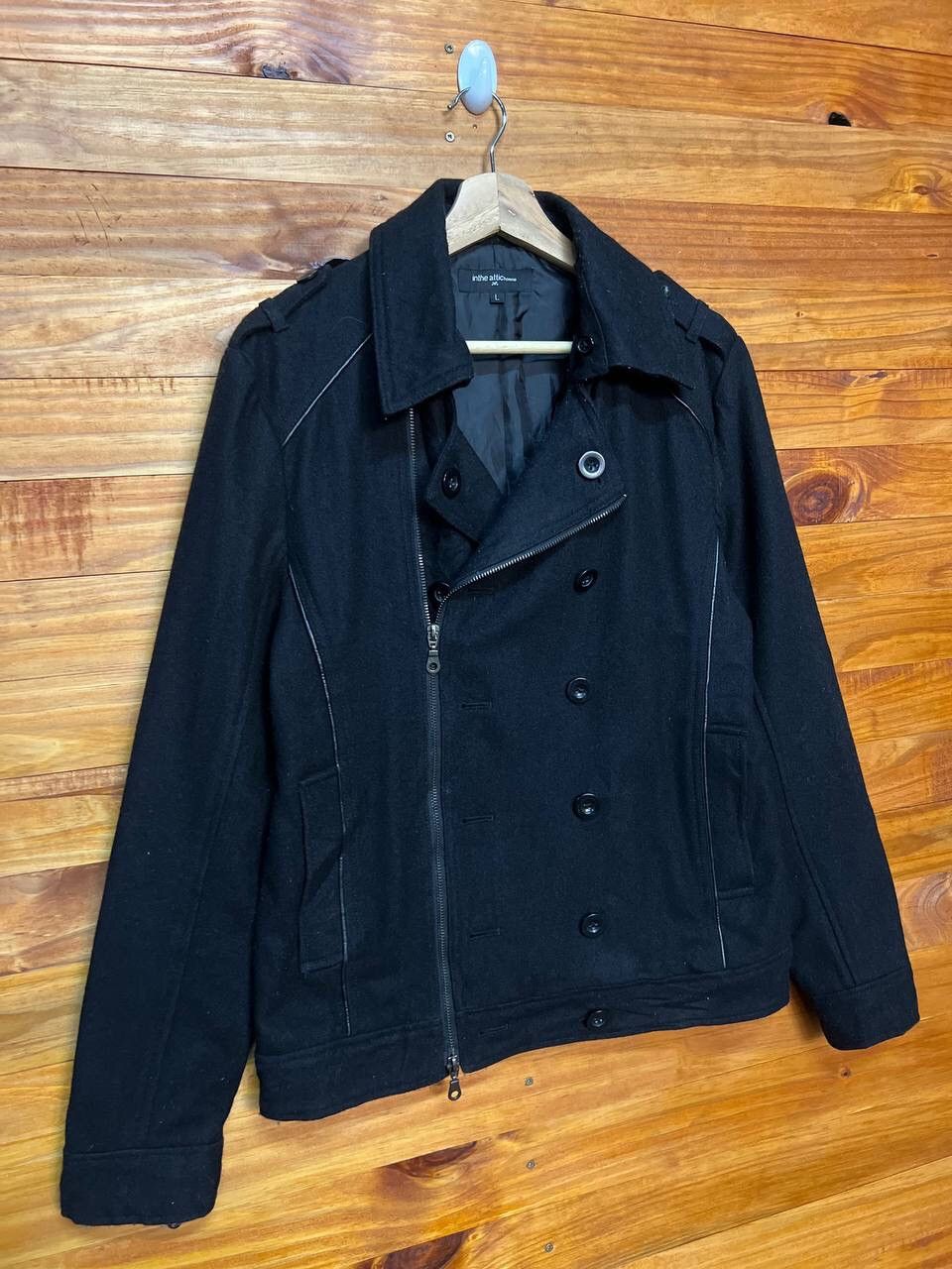 In The Attic IN THE ATTIC HOMME WOOL DOUBLE BREAST JACKET Size US L / EU 52-54 / 3 - 2 Thumbnail