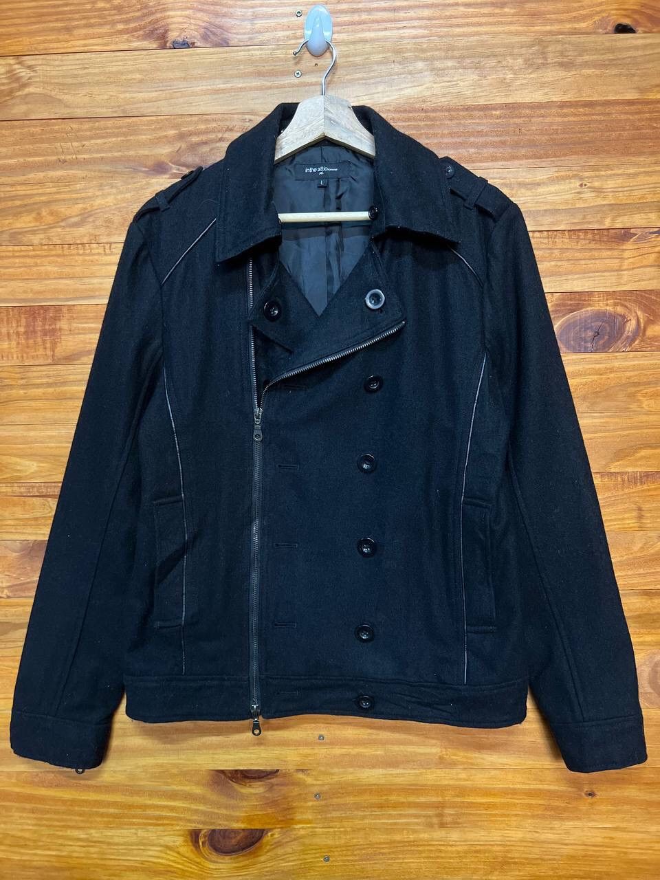 In The Attic IN THE ATTIC HOMME WOOL DOUBLE BREAST JACKET Size US L / EU 52-54 / 3 - 1 Thumbnail