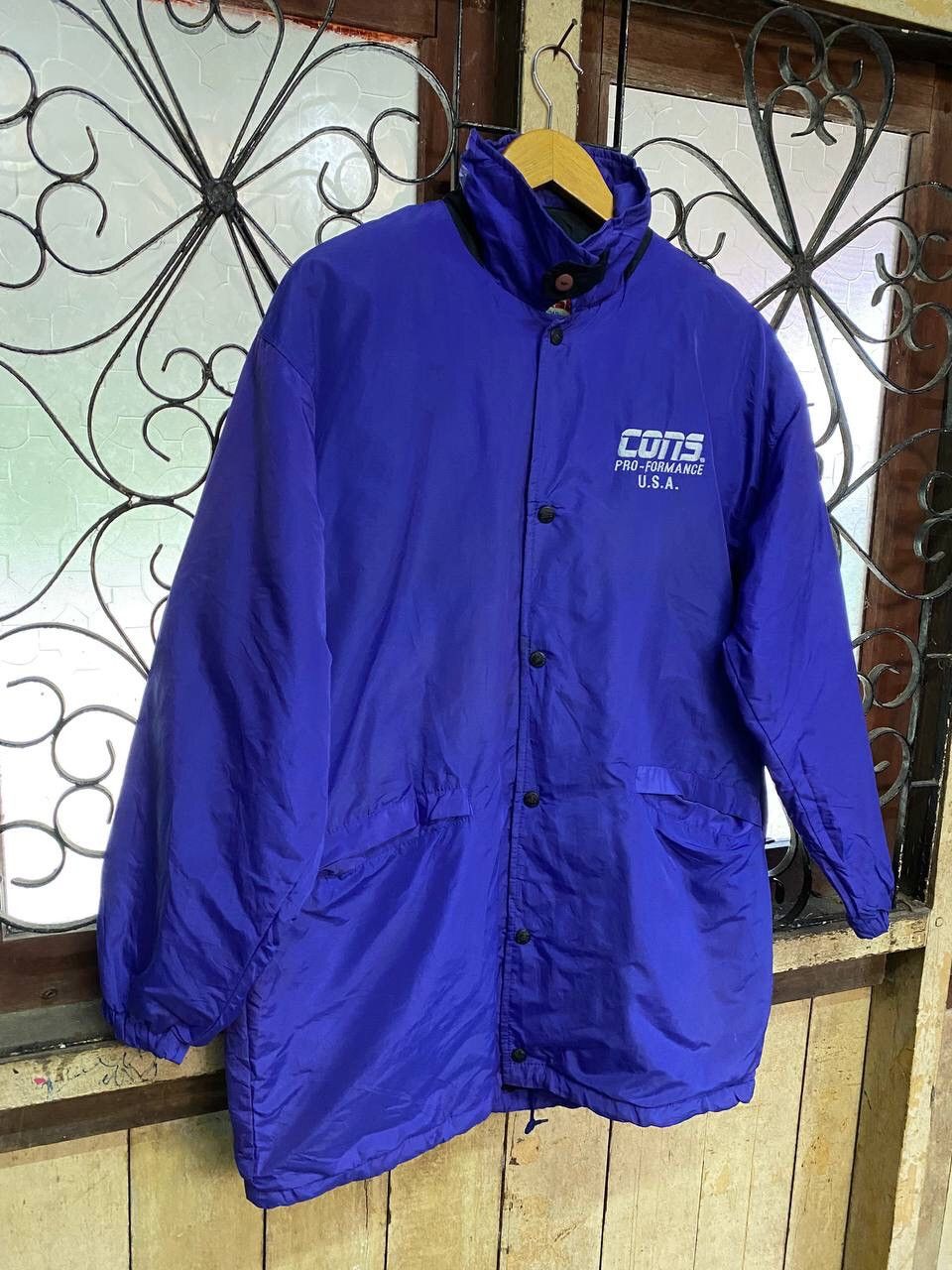 Converse × Vintage Vintage Converse Pro-Formance USA Jacket Size US XL / EU 56 / 4 - 8 Thumbnail