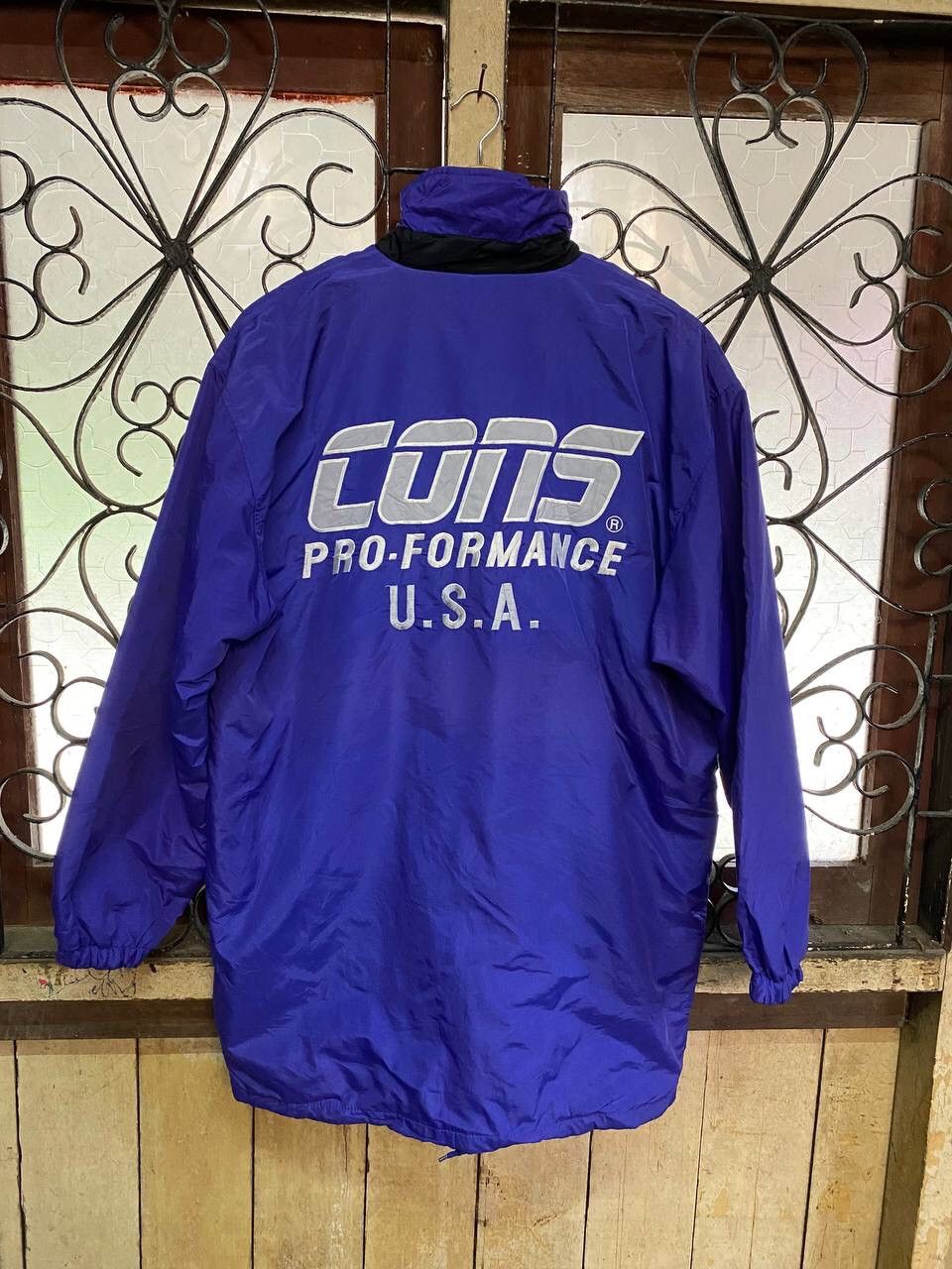 Converse × Vintage Vintage Converse Pro-Formance USA Jacket Size US XL / EU 56 / 4 - 4 Thumbnail