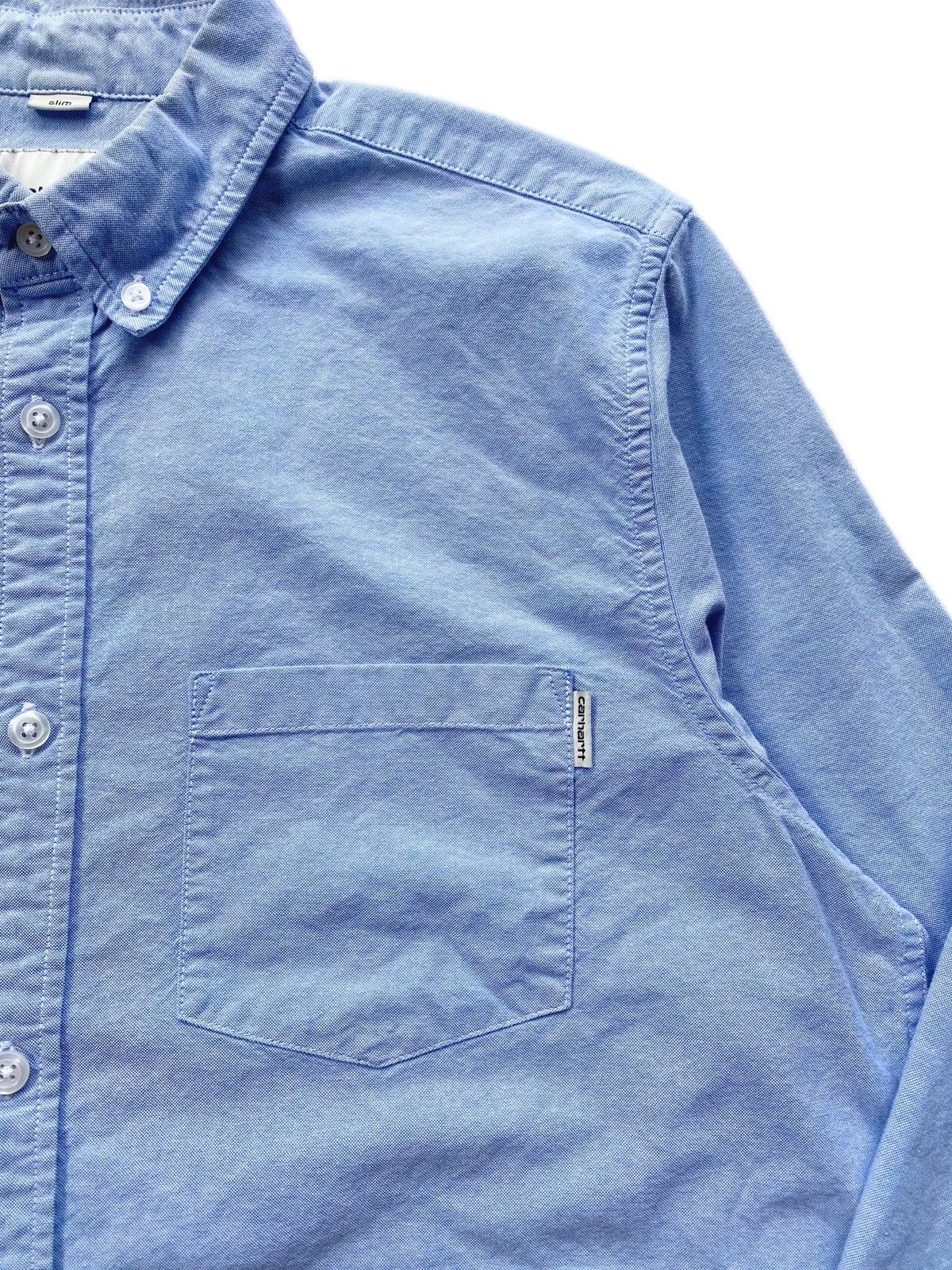 Carhartt Carhartt Wip L/s Alpha Chambray Shirt Size US L / EU 52-54 / 3 - 5 Thumbnail