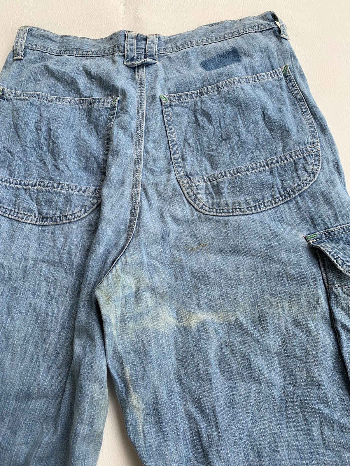 Blue Blue Japan × If Six Was Nine × Tornado Mart Vintage Blue blue japan cargo pants Size US 30 / EU 46 - 6 Thumbnail