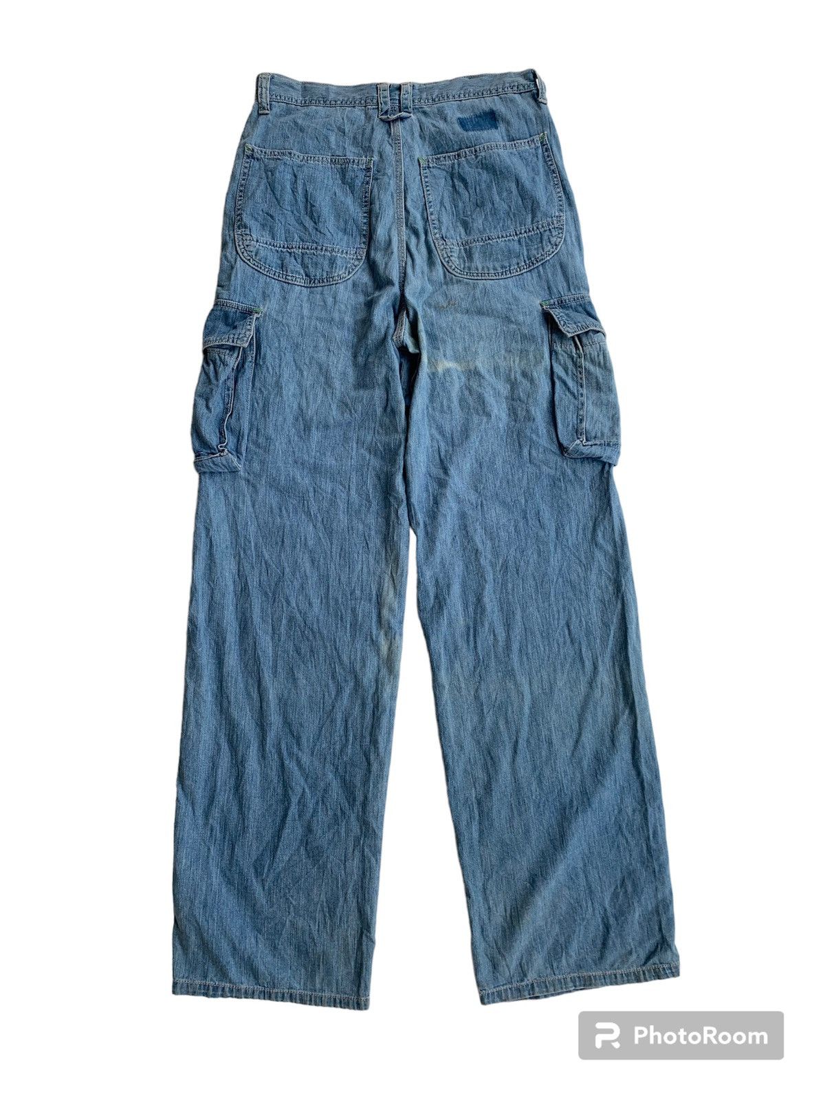 Blue Blue Japan × If Six Was Nine × Tornado Mart Vintage Blue blue japan cargo pants Size US 30 / EU 46 - 2 Thumbnail