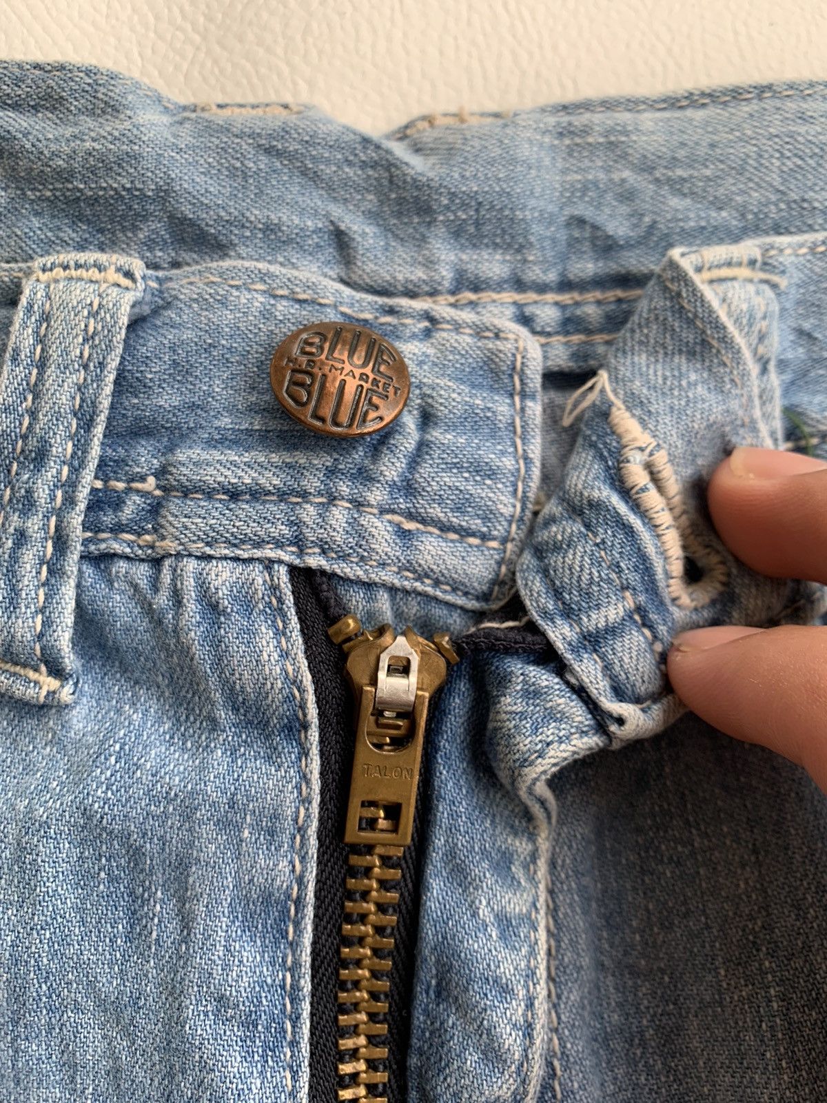 Blue Blue Japan × If Six Was Nine × Tornado Mart Vintage Blue blue japan cargo pants Size US 30 / EU 46 - 3 Thumbnail