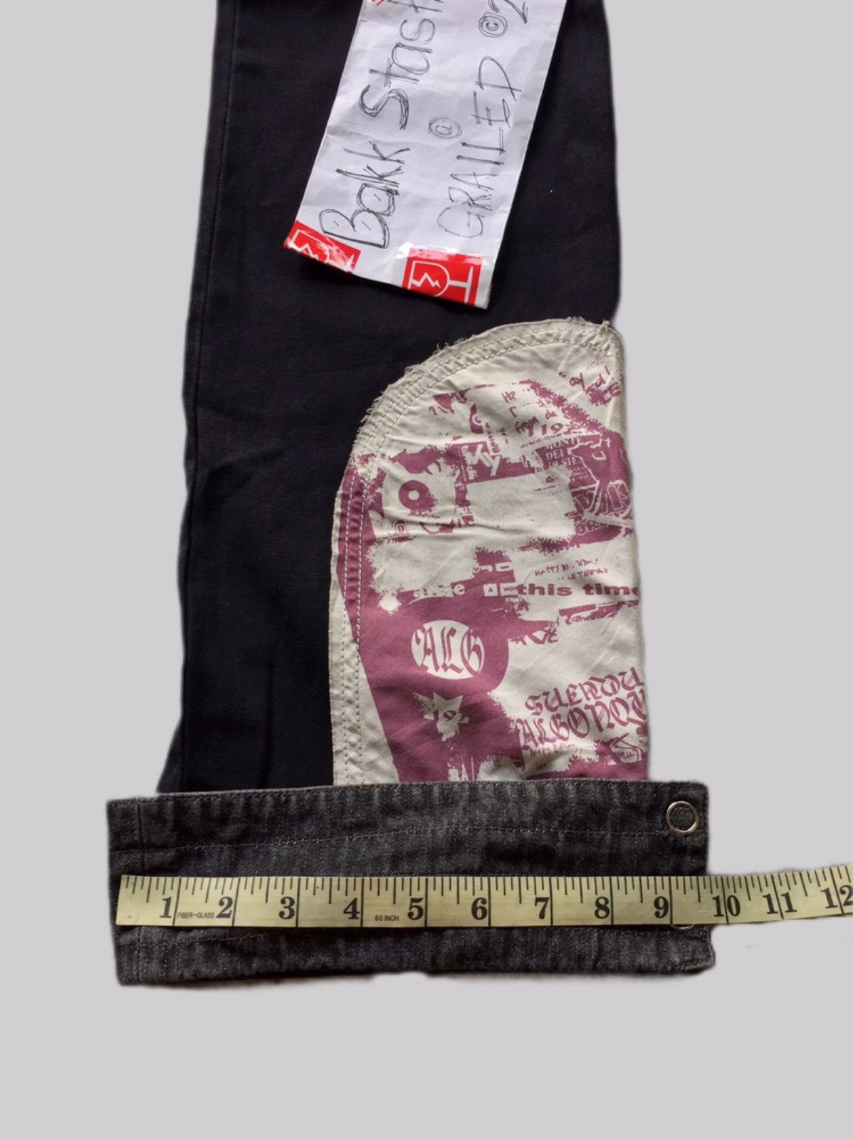 Japanese Brand Rare Y2K Japanese Seditionaries Algonquins Patch Flare Pants Size US 28 / EU 44 - 9 Thumbnail