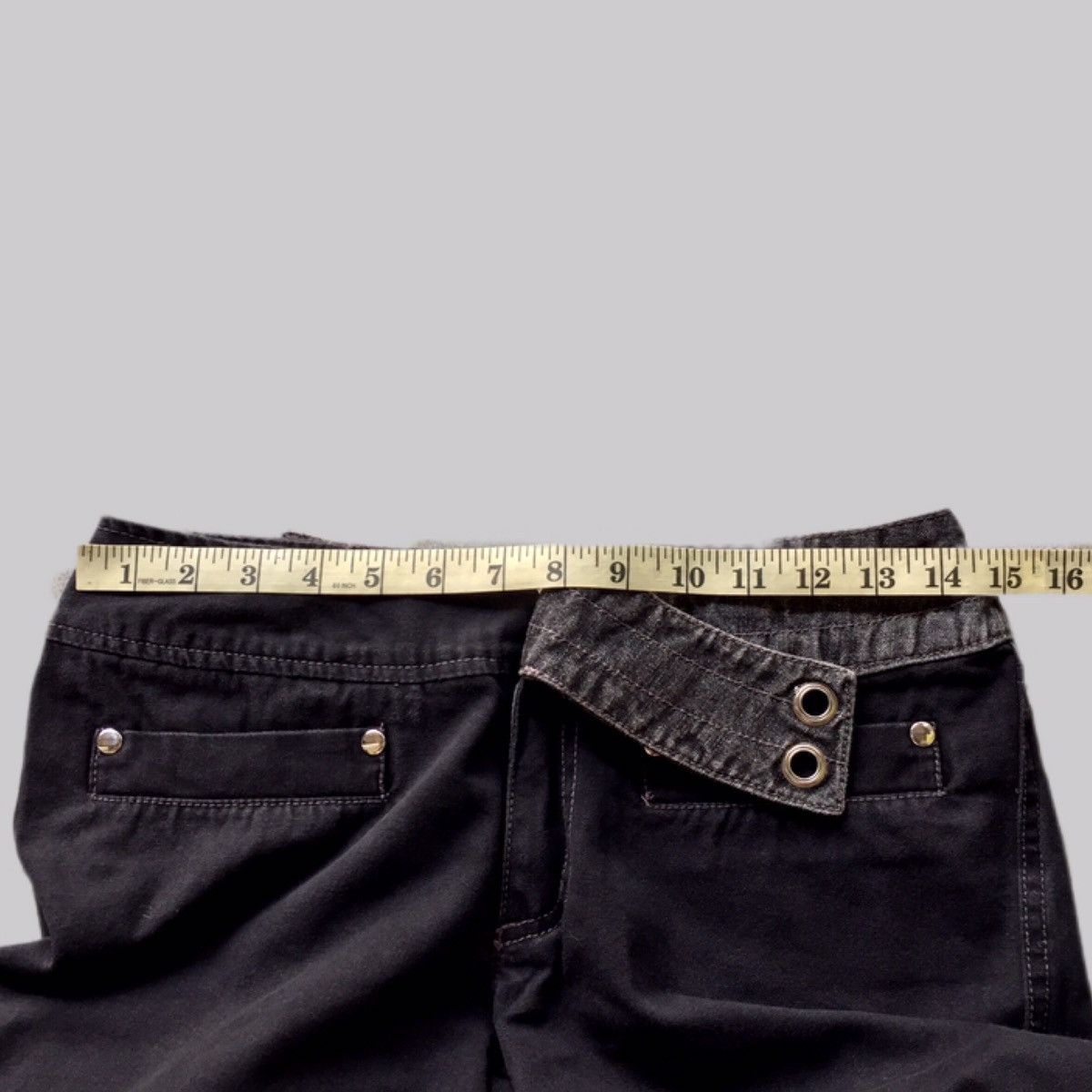 Japanese Brand Rare Y2K Japanese Seditionaries Algonquins Patch Flare Pants Size US 28 / EU 44 - 7 Thumbnail