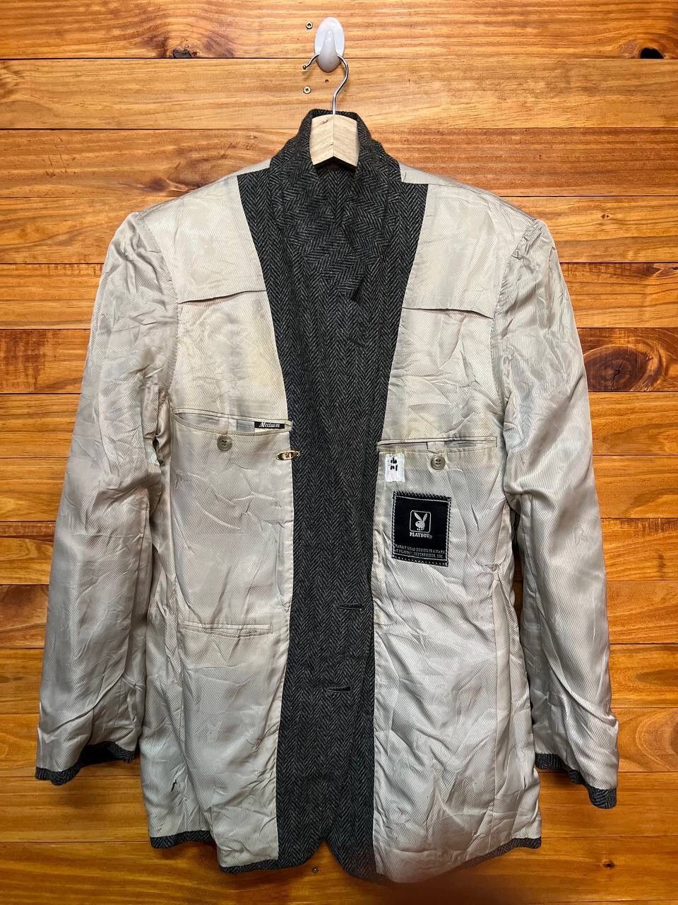 Playboy PLAYBOY WOOL BLAZER SUIT Size 38R - 11 Thumbnail