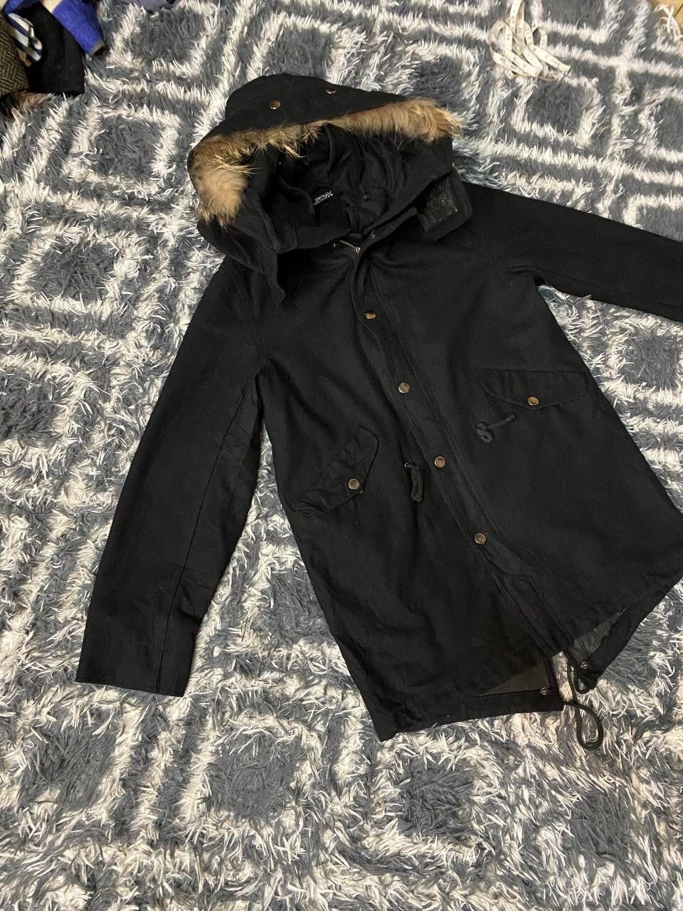 Japanese Brand Shaggy Removesible Hood Fishtail Wool Parka Size US M / EU 48-50 / 2 - 11 Thumbnail