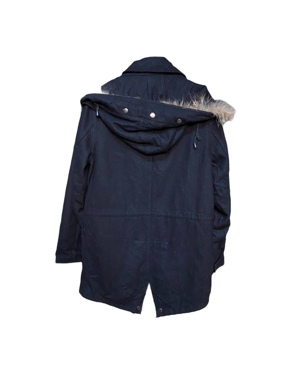 Japanese Brand Shaggy Removesible Hood Fishtail Wool Parka Size US M / EU 48-50 / 2 - 2 Thumbnail