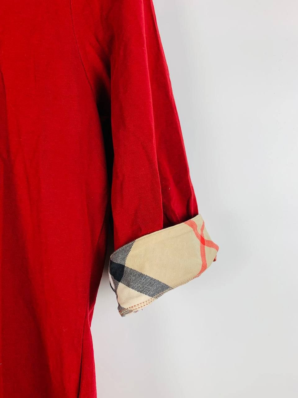 Burberry Burberry Brit blouse red cotton XL Size XL / US 12-14 / IT 48-50 - 6 Thumbnail